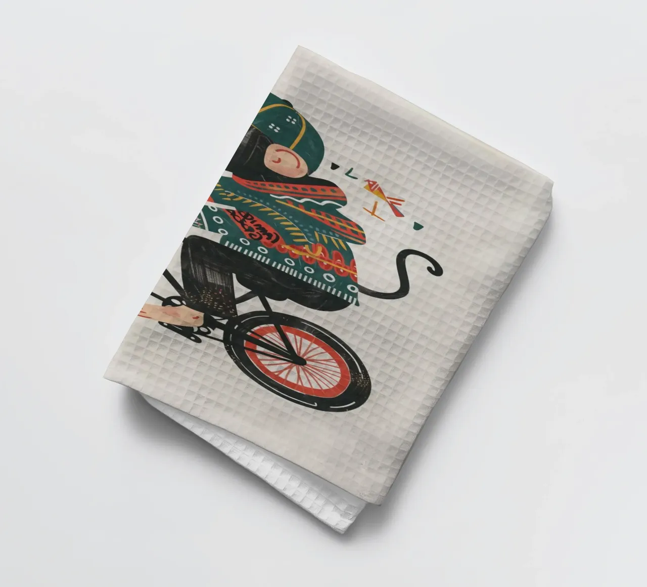 Boho Nursery 6 Monkey canovaccio da cucina da Boho Print Collection
