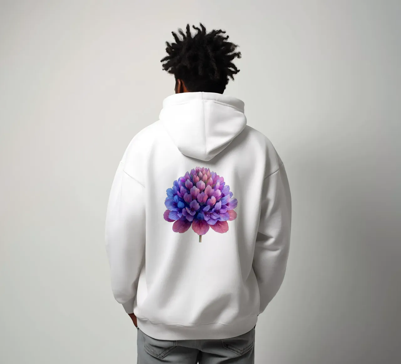 Fiore di amaranto 1 felpa con cappuccio da Bold Blooms