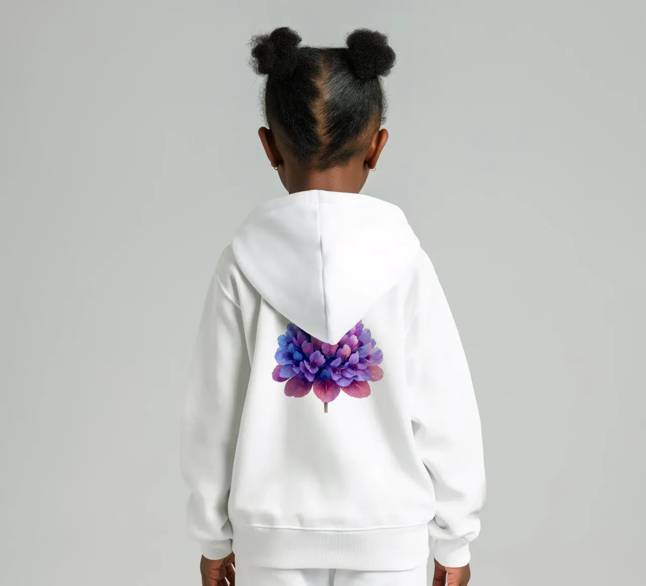 Fiore di amaranto 1 felpa bambino con cappuccio da Bold Blooms