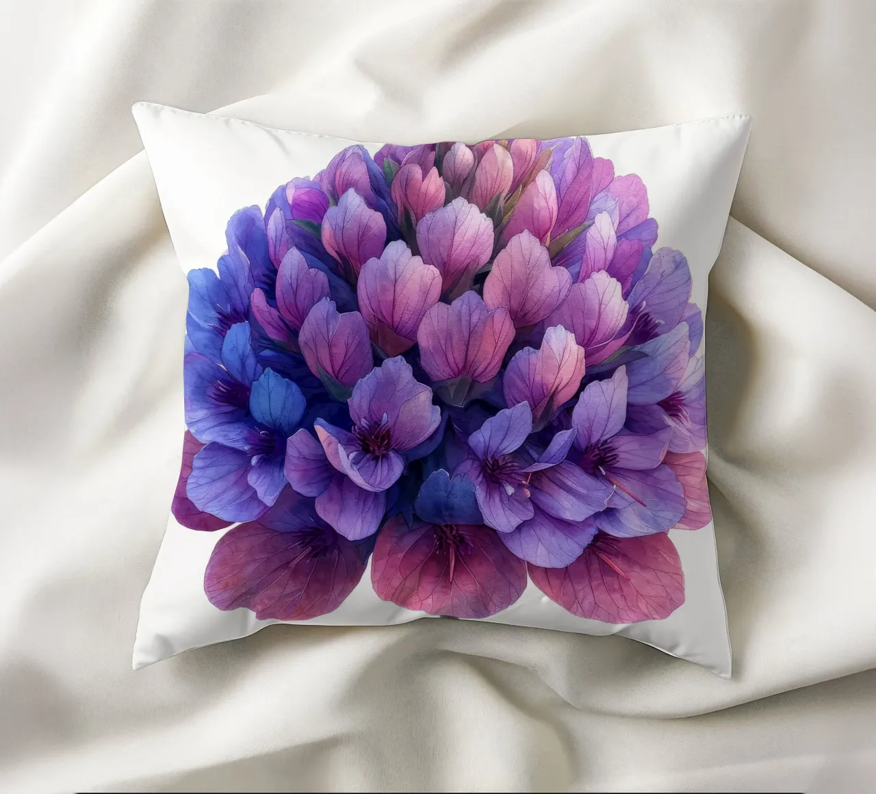 Fiore di amaranto 1 cuscino da Bold Blooms