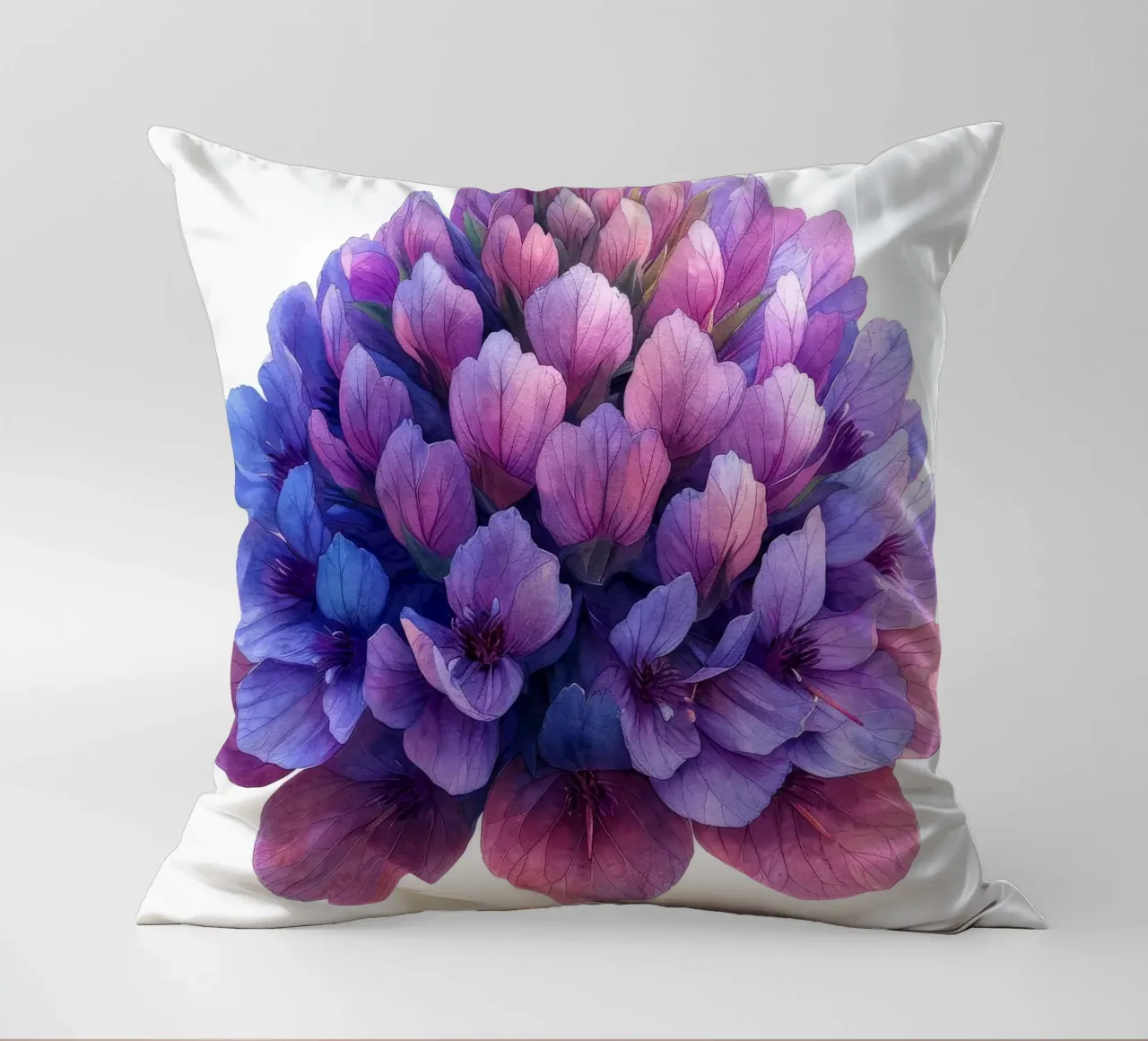 Fiore di amaranto 1 cuscino da Bold Blooms