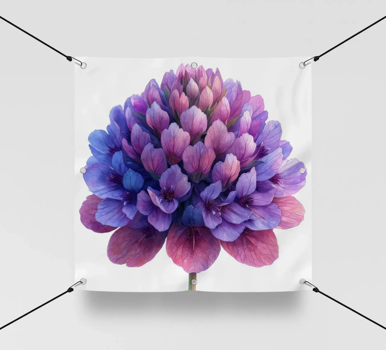 Fiore di amaranto 1 telo in pvc da Bold Blooms