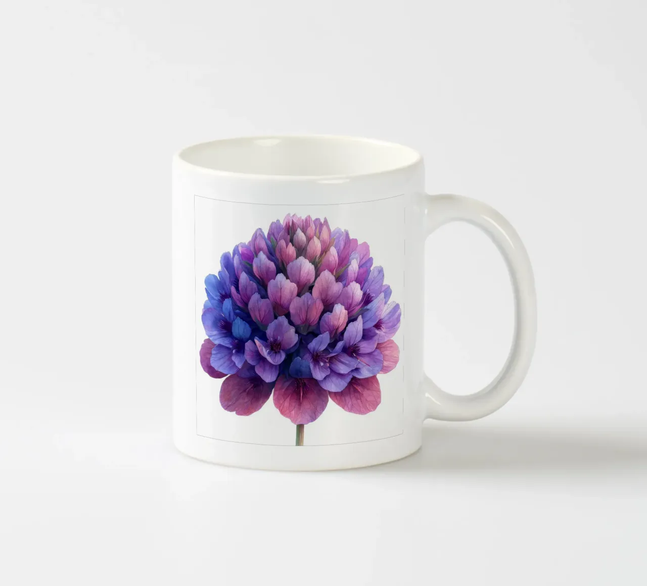 Fiore di amaranto 1 tazza in ceramica da Bold Blooms