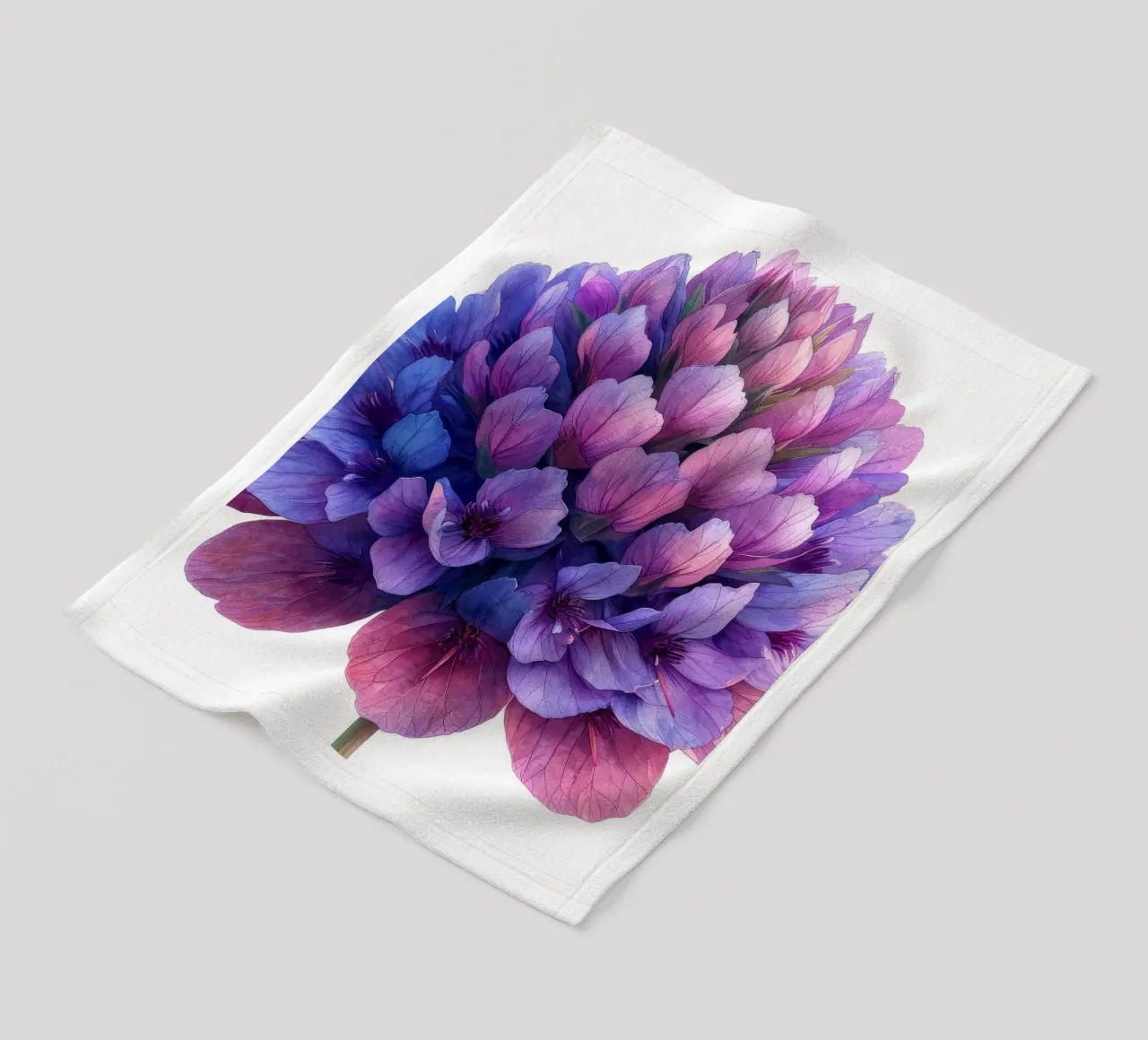Fiore di amaranto 1 coperta in pile da Bold Blooms