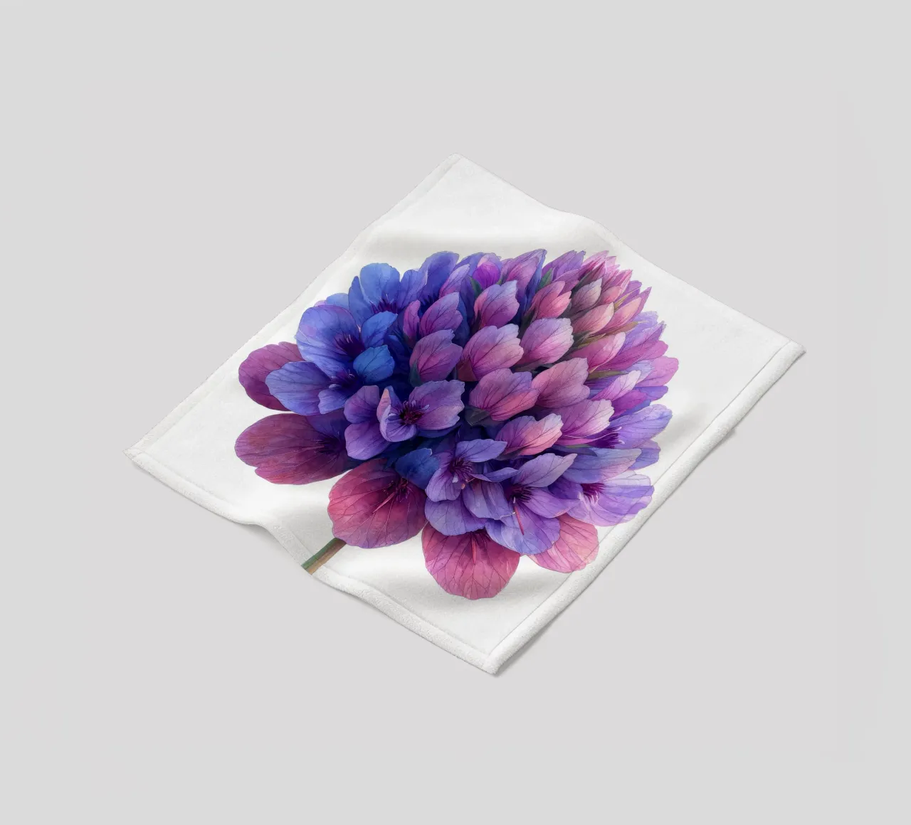Fiore di amaranto 1 coperta in pile da Bold Blooms
