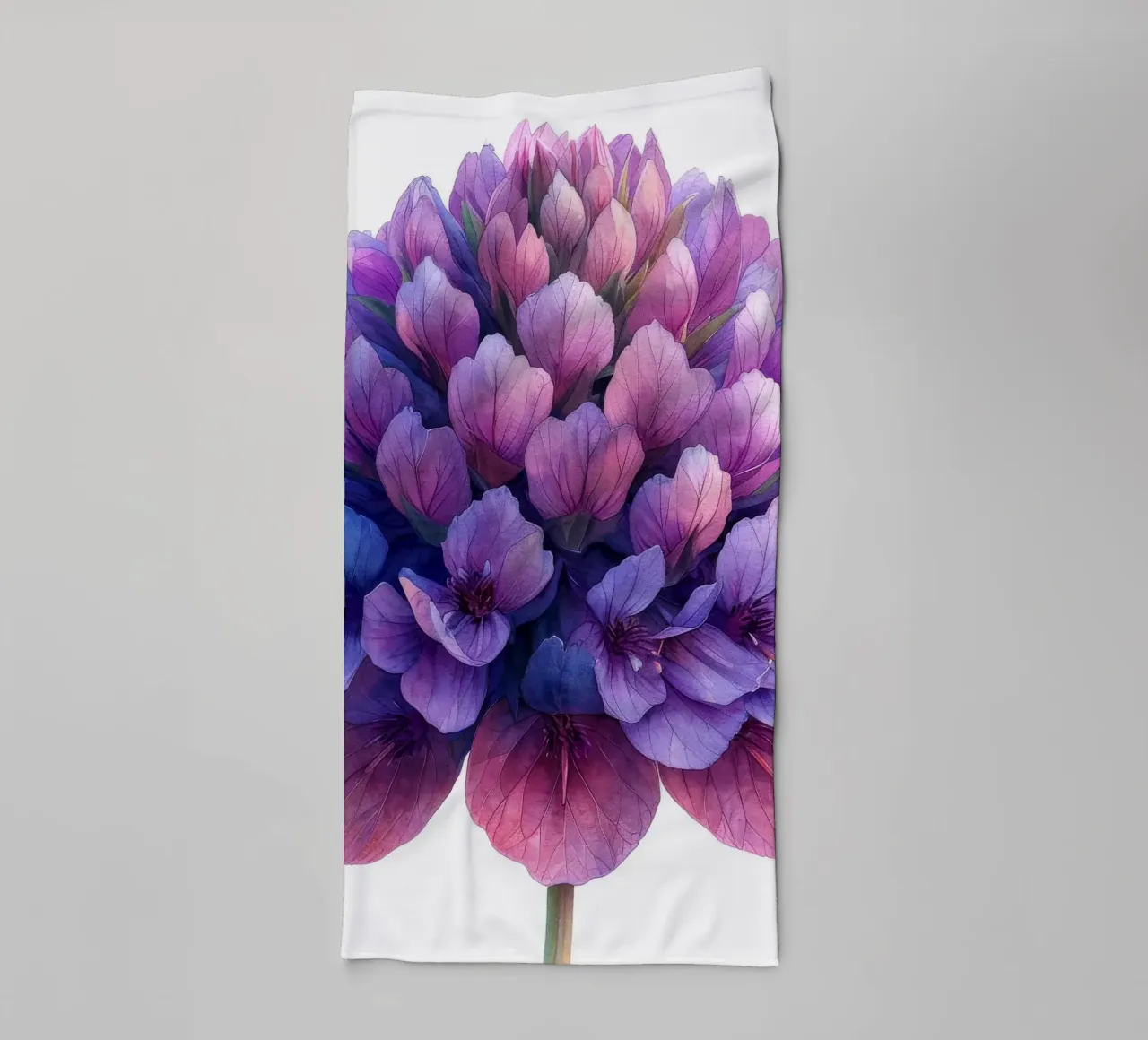 Fiore di amaranto 1 asciugamano da bagno da Bold Blooms
