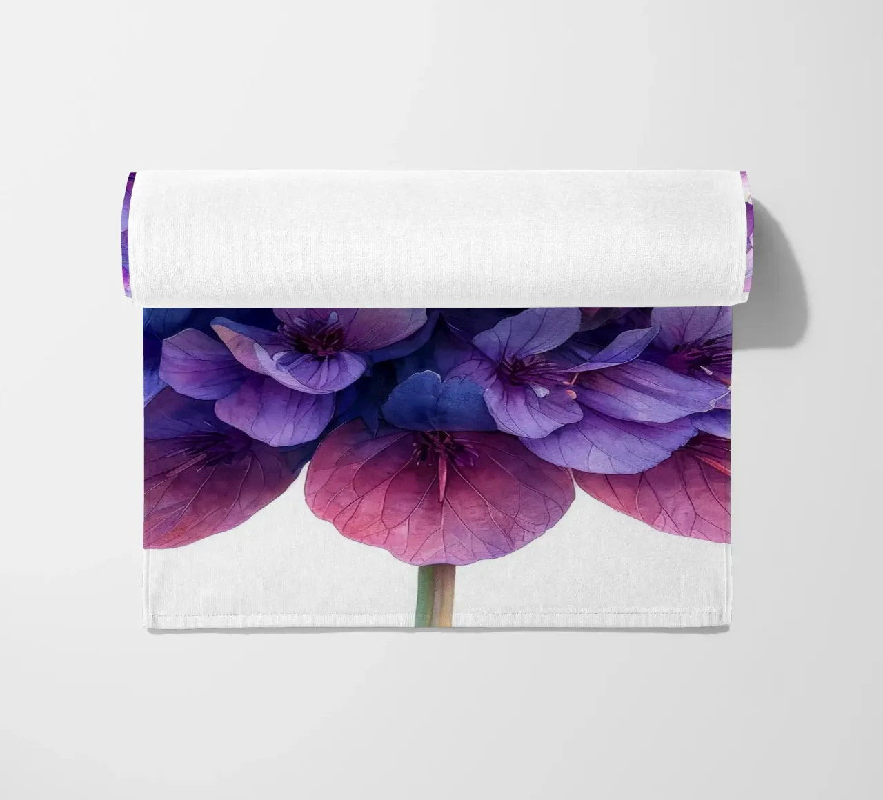 Fiore di amaranto 1 telo mare da Bold Blooms
