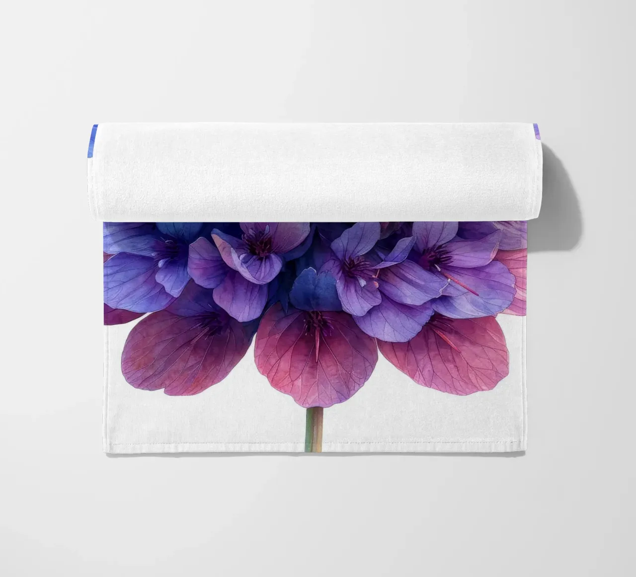 Fiore di amaranto 1 telo mare da Bold Blooms