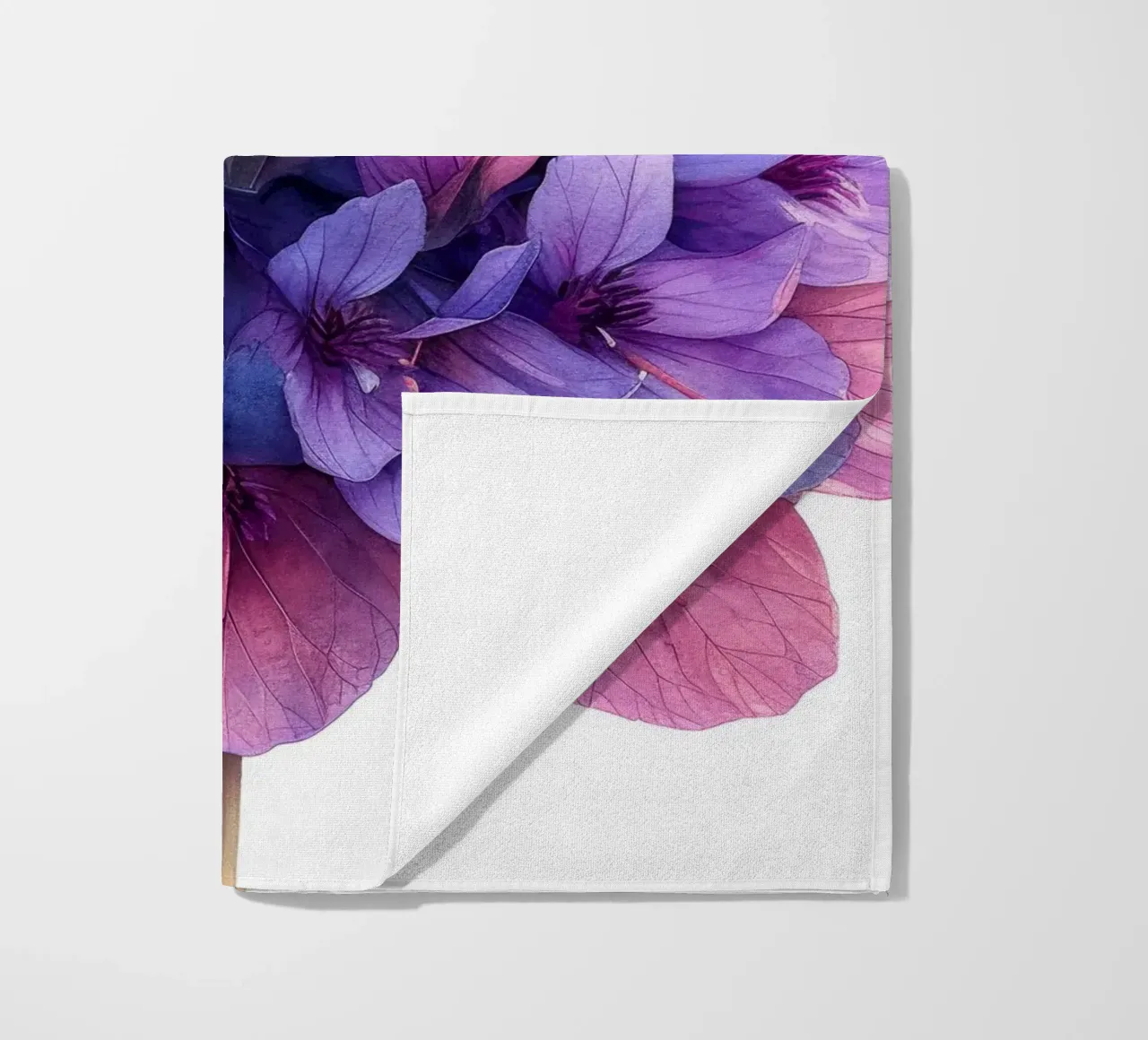 Fiore di amaranto 1 telo mare da Bold Blooms