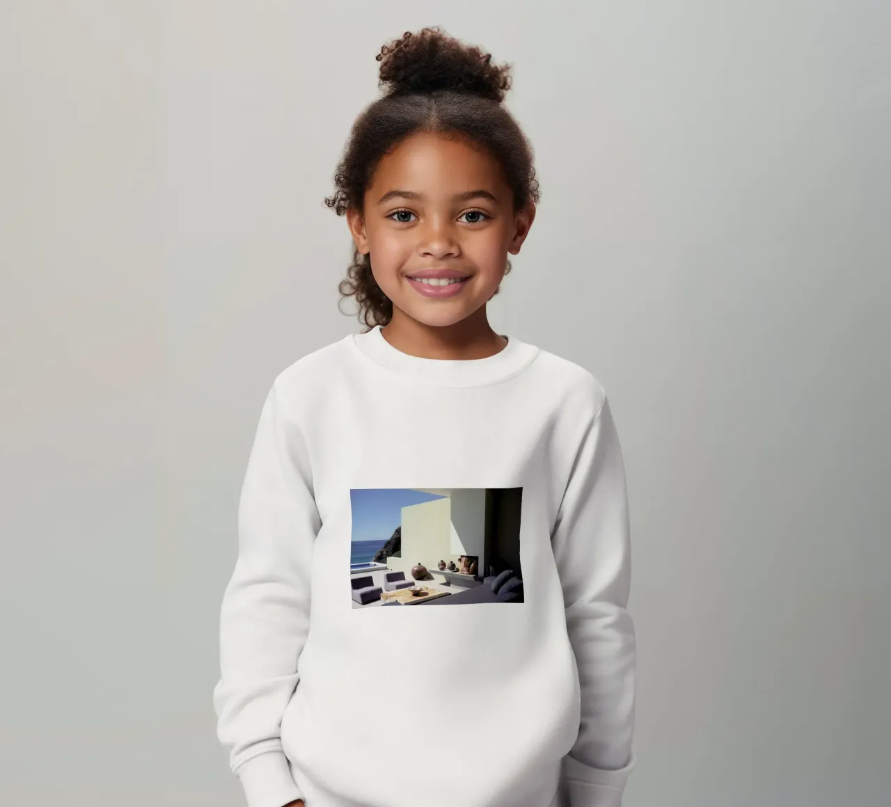 By the Sea 1 Kinder Sweatshirt von Ana Topoleanu