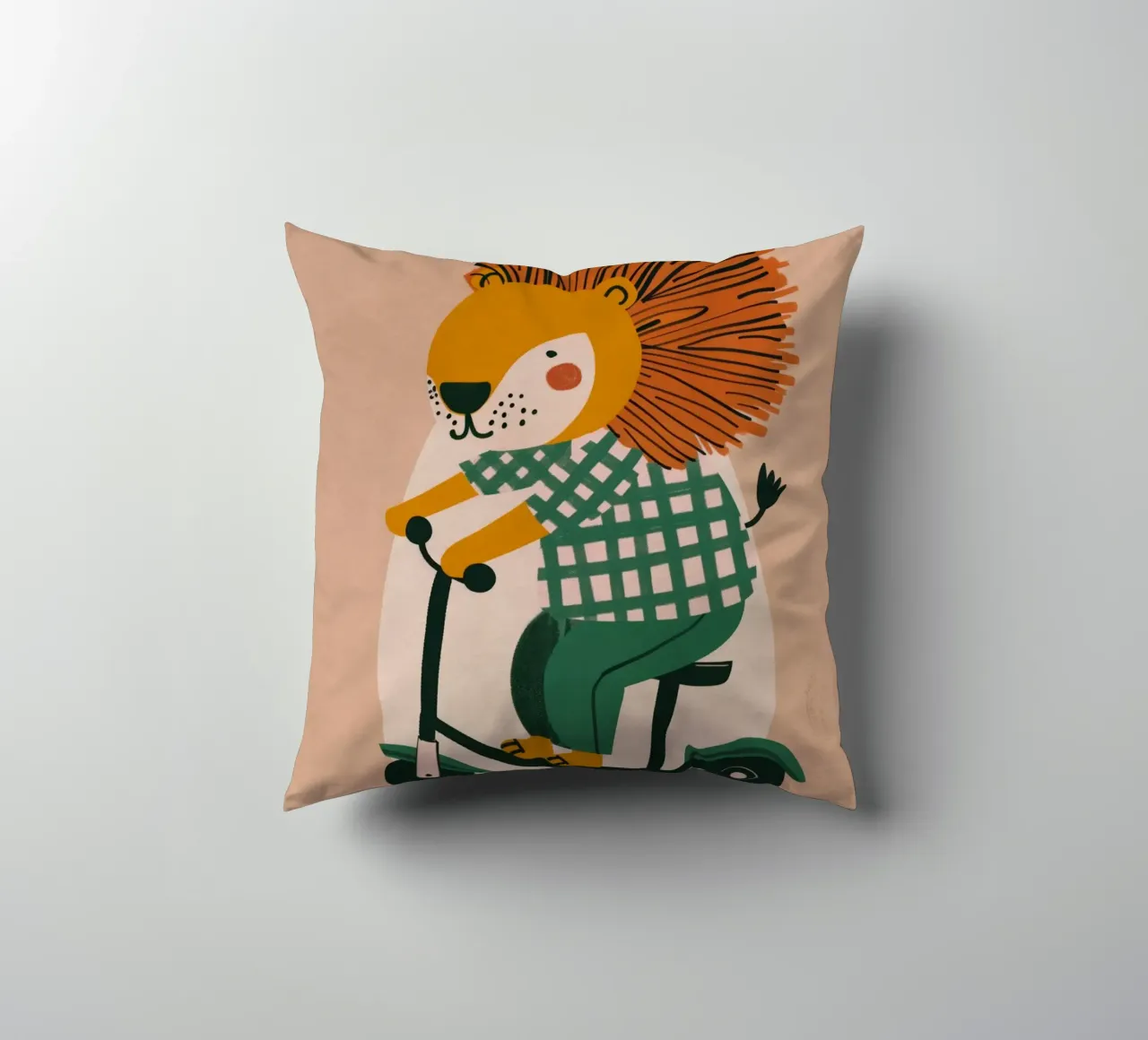 Boho Nursery 6 Porcupine cuscino da Boho Print Collection