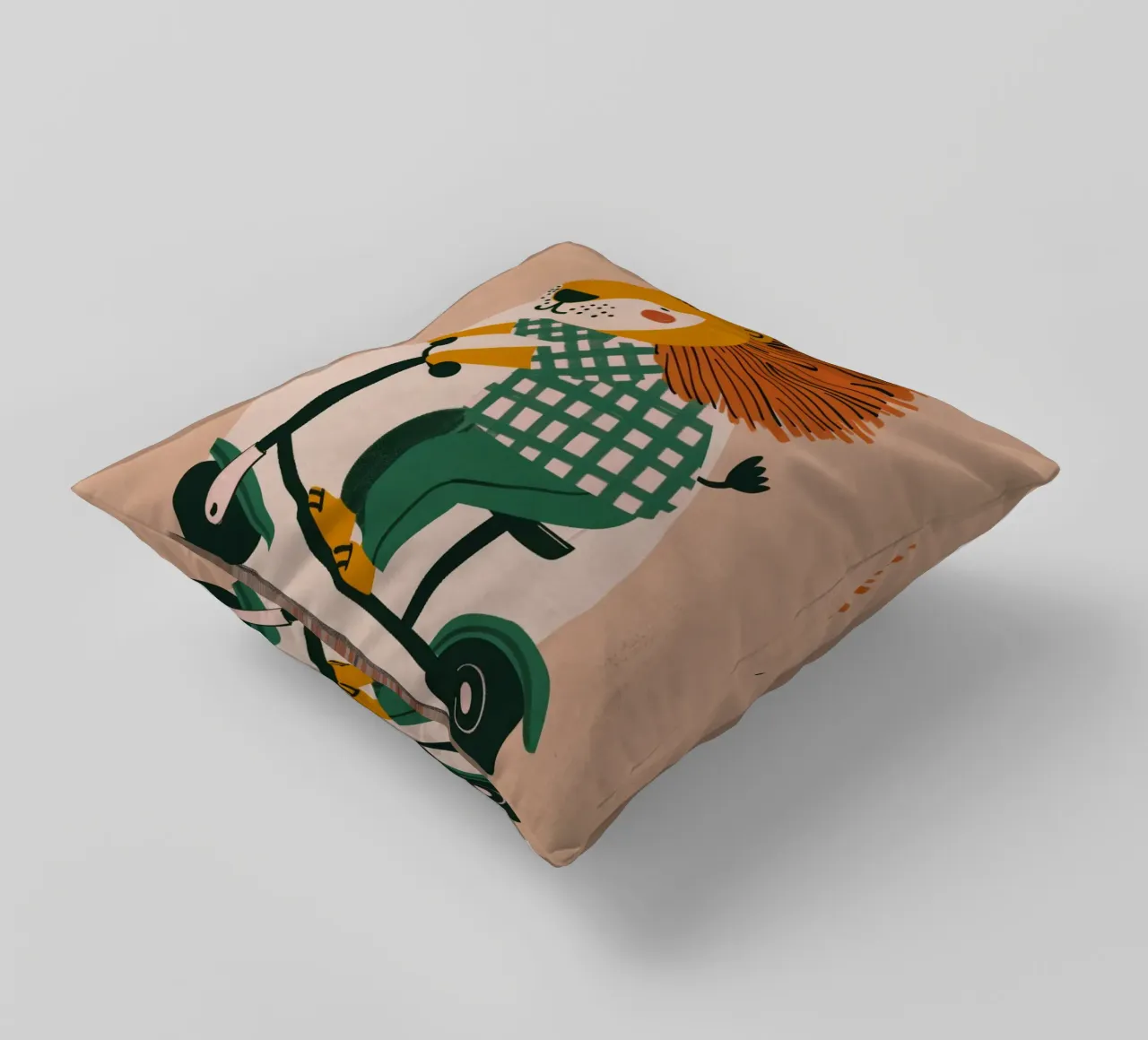 Boho Nursery 6 Porcupine cuscino da Boho Print Collection