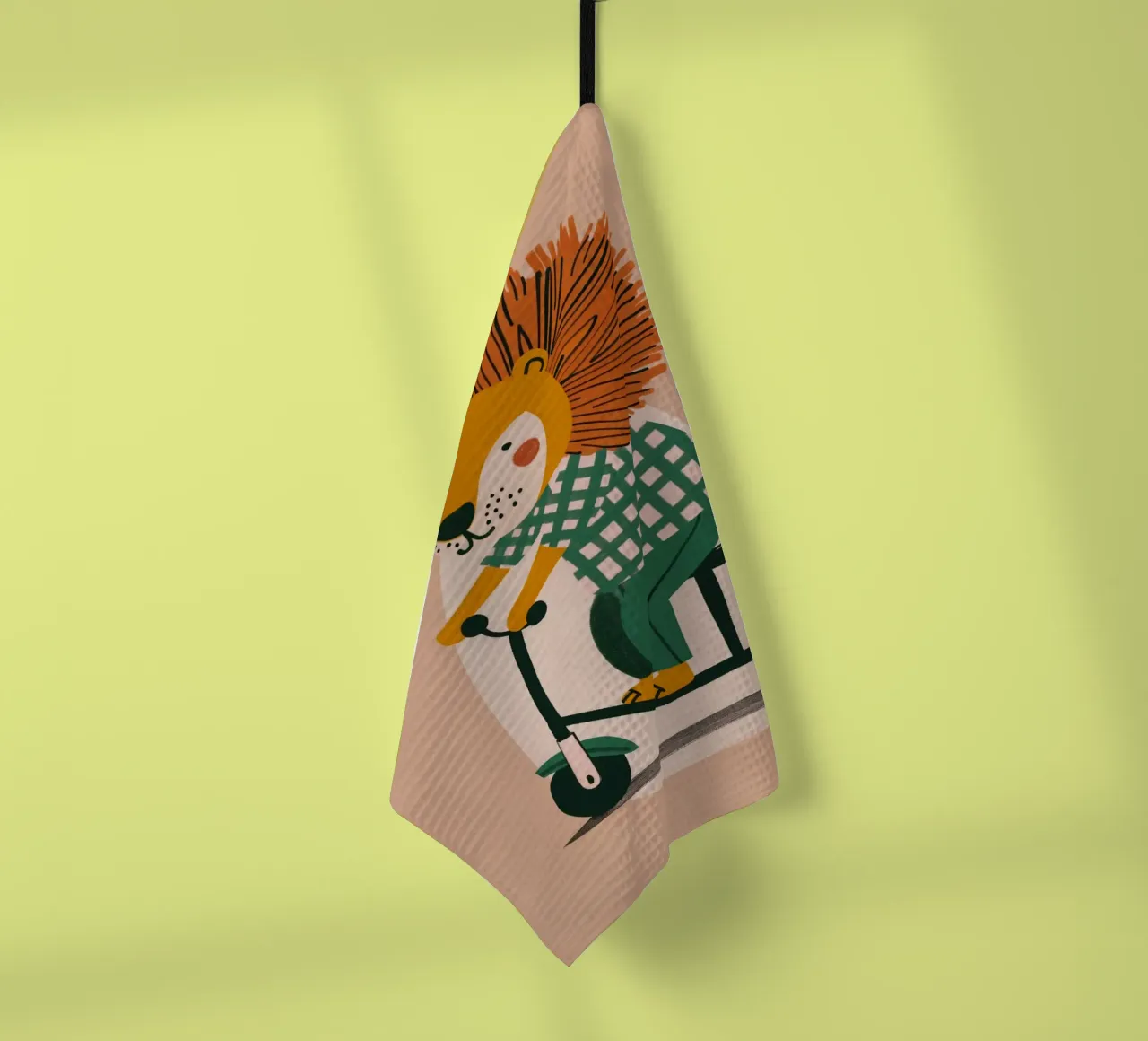 Boho Nursery 6 Porcupine canovaccio da cucina da Boho Print Collection
