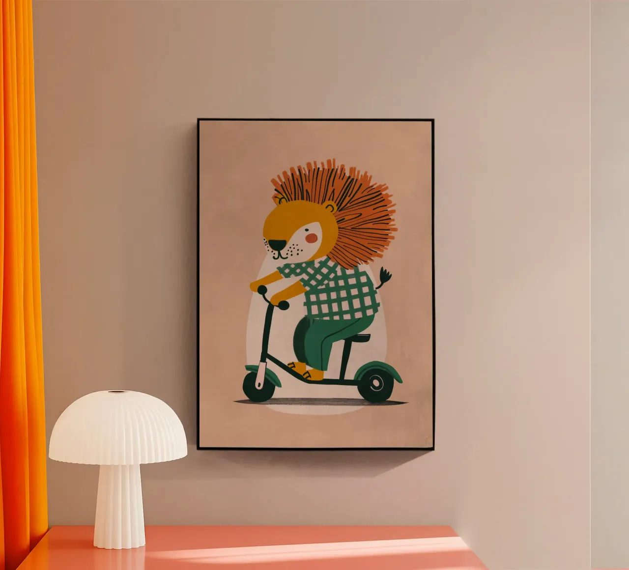 Boho Nursery 6 Porcupine plexiglass da Boho Print Collection