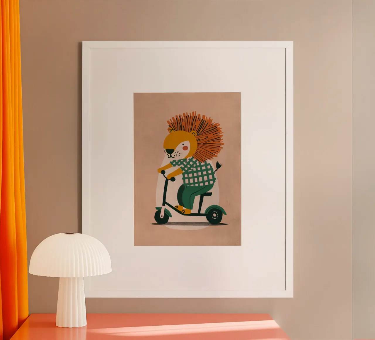 Boho Nursery 6 Porcupine carta hahnemühle da Boho Print Collection