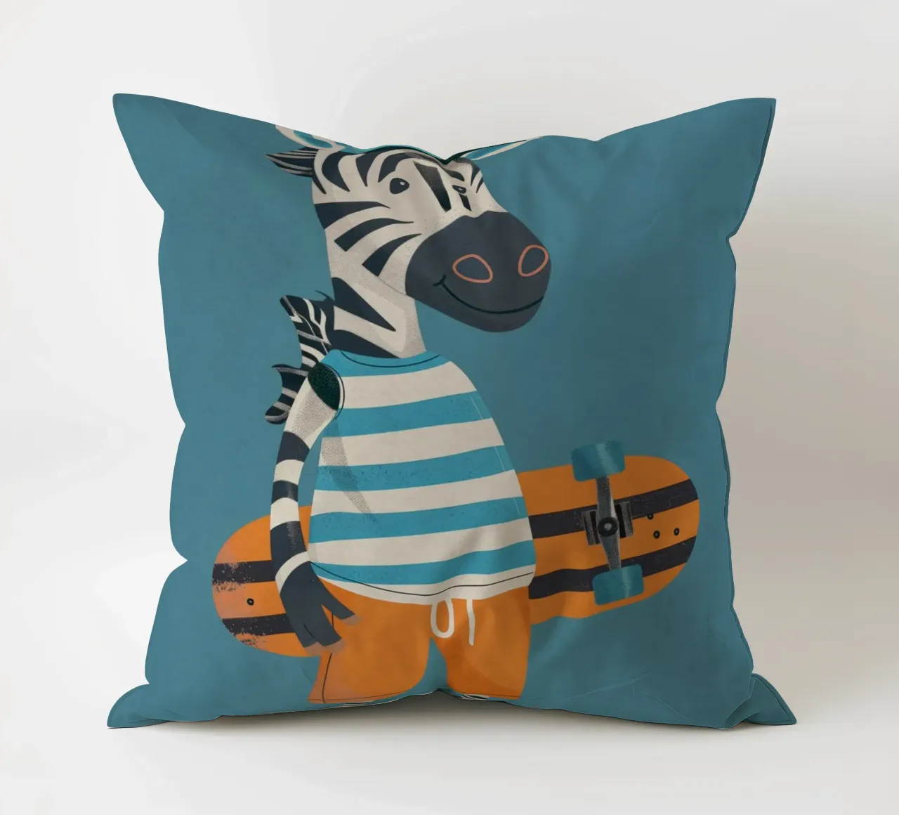 Boho Nursery 6 Zebra cuscino da Boho Print Collection