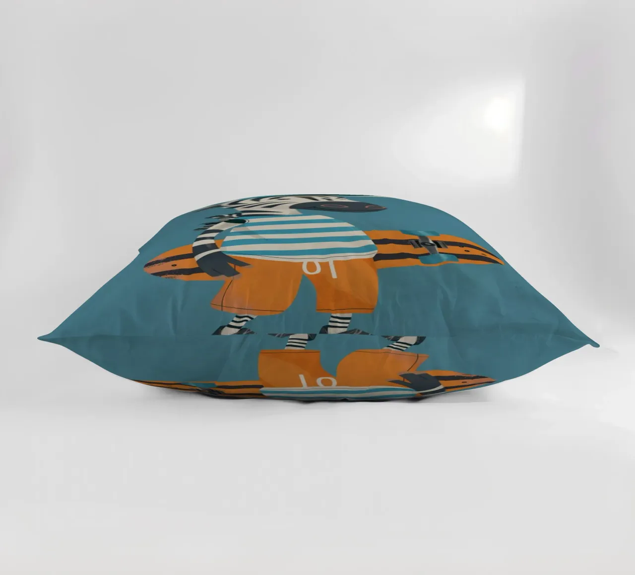 Boho Nursery 6 Zebra cuscino da Boho Print Collection