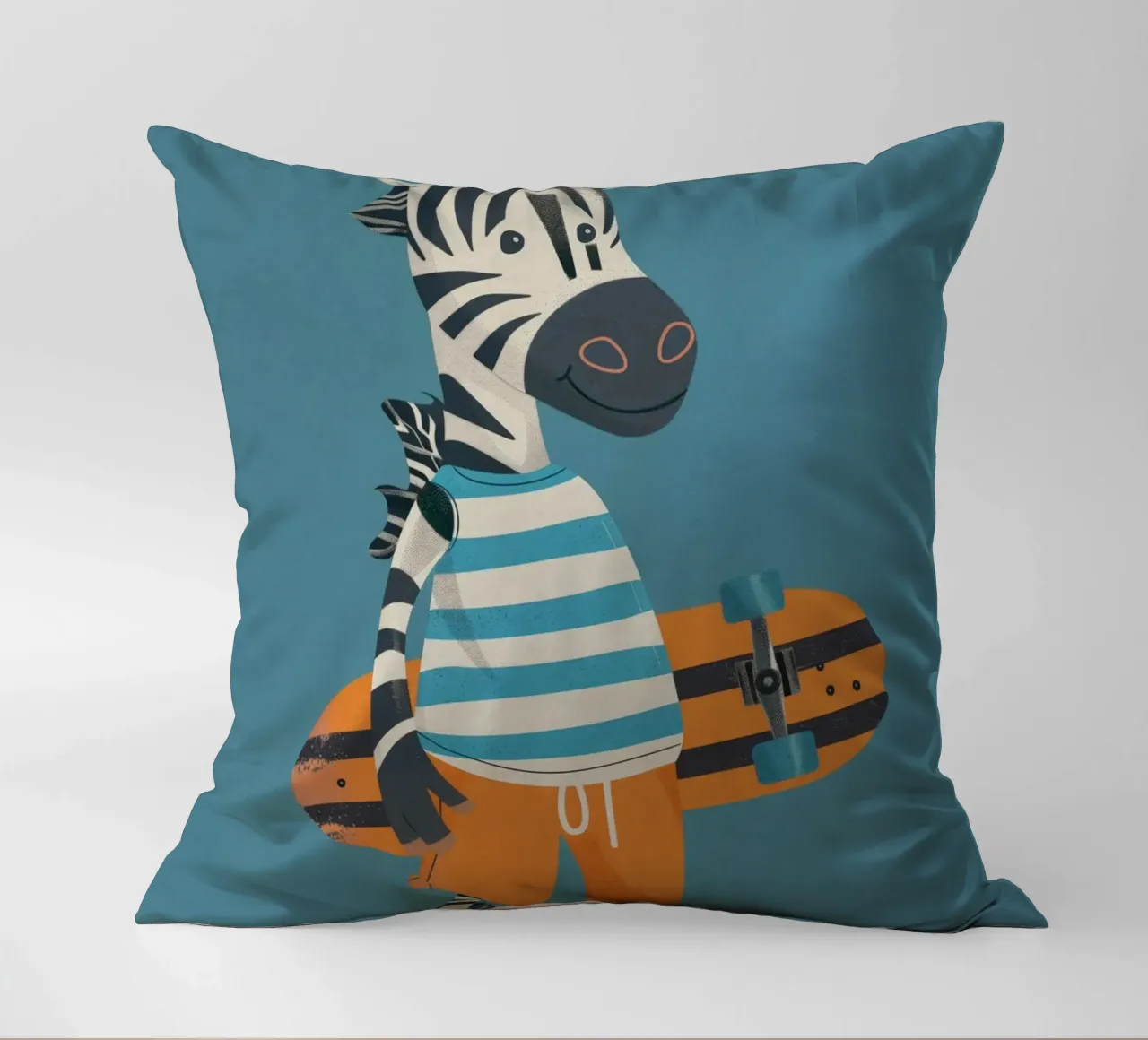 Boho Nursery 6 Zebra cuscino da Boho Print Collection