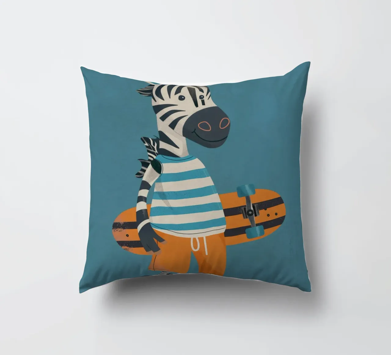 Boho Nursery 6 Zebra cuscino da Boho Print Collection