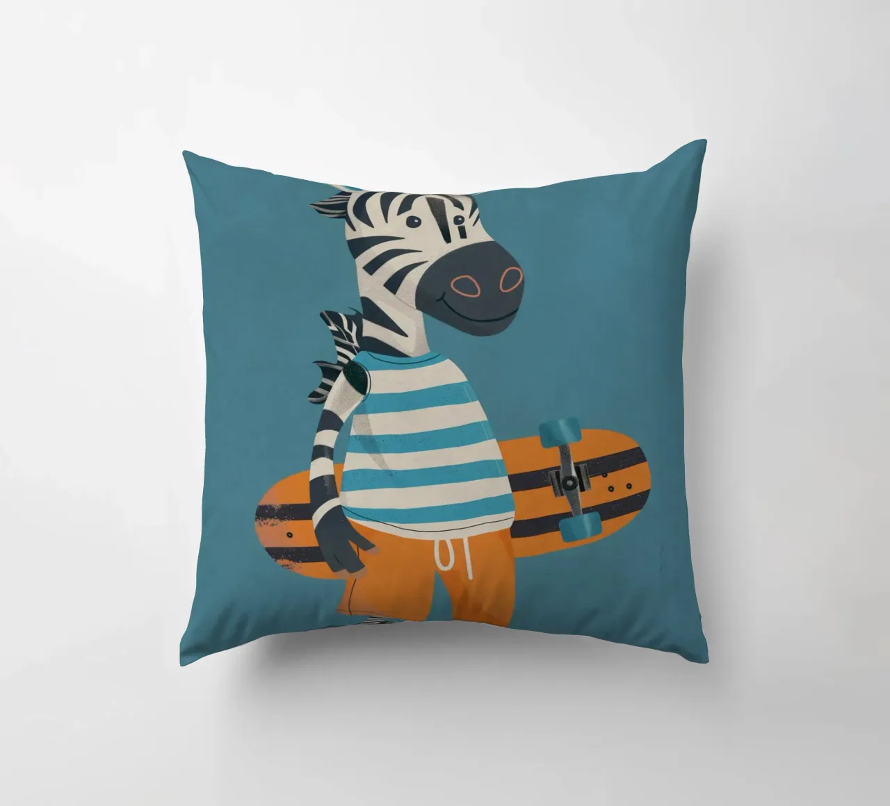 Boho Nursery 6 Zebra cuscino da Boho Print Collection