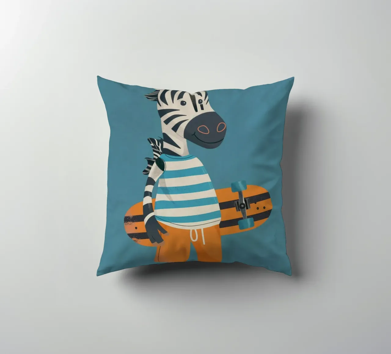 Boho Nursery 6 Zebra cuscino da Boho Print Collection