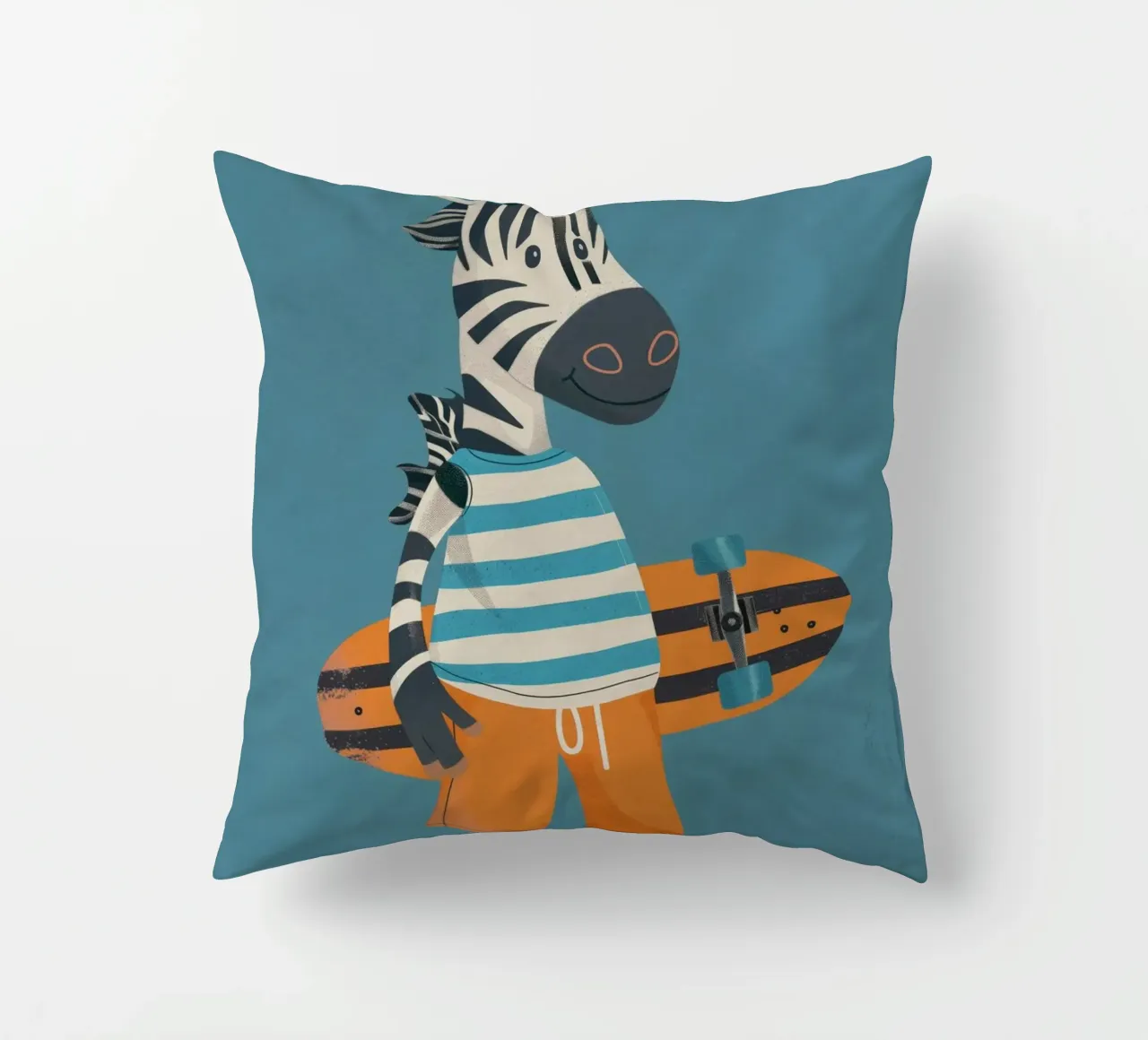 Boho Nursery 6 Zebra cuscino da Boho Print Collection