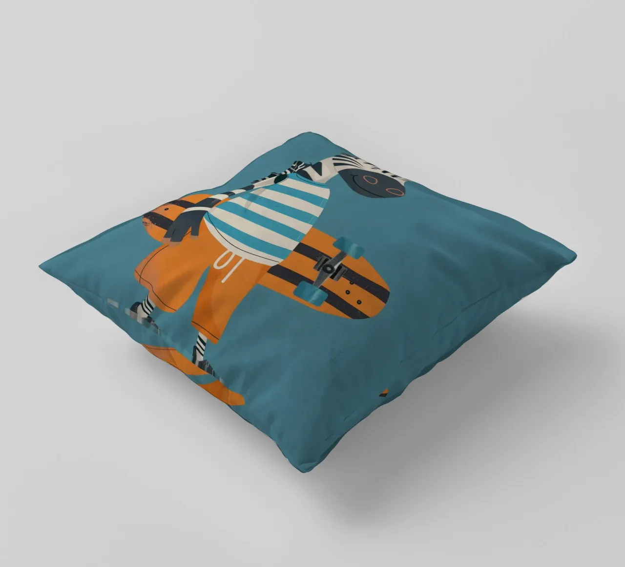 Boho Nursery 6 Zebra cuscino da Boho Print Collection