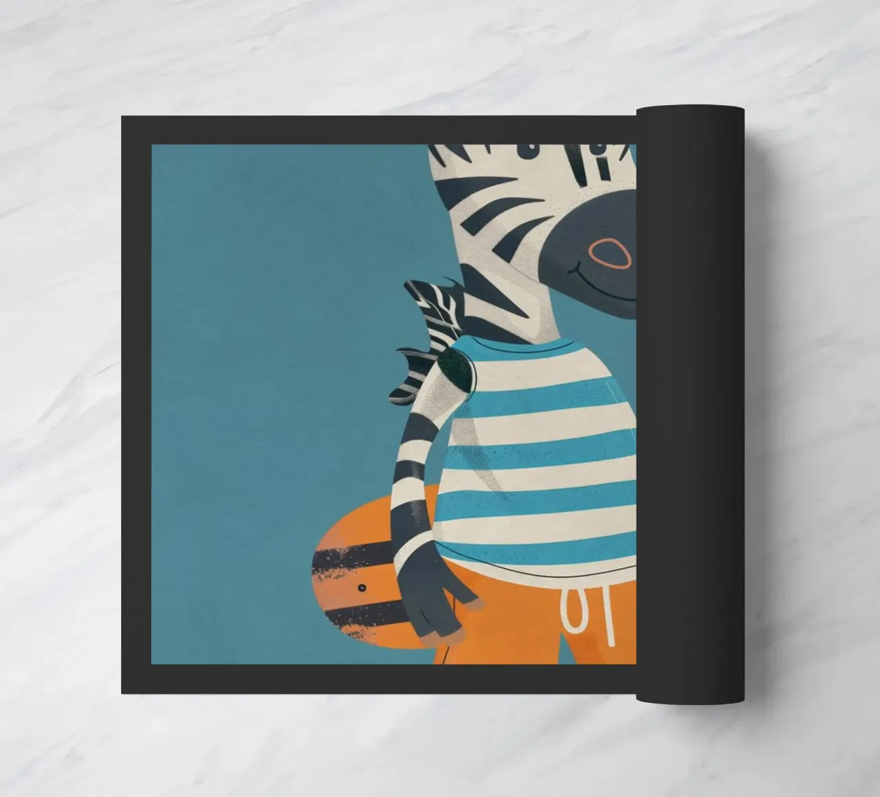 Boho Nursery 6 Zebra zerbino da Boho Print Collection