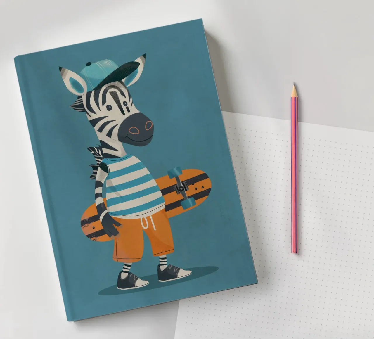 Boho Nursery 6 Zebra diario da Boho Print Collection