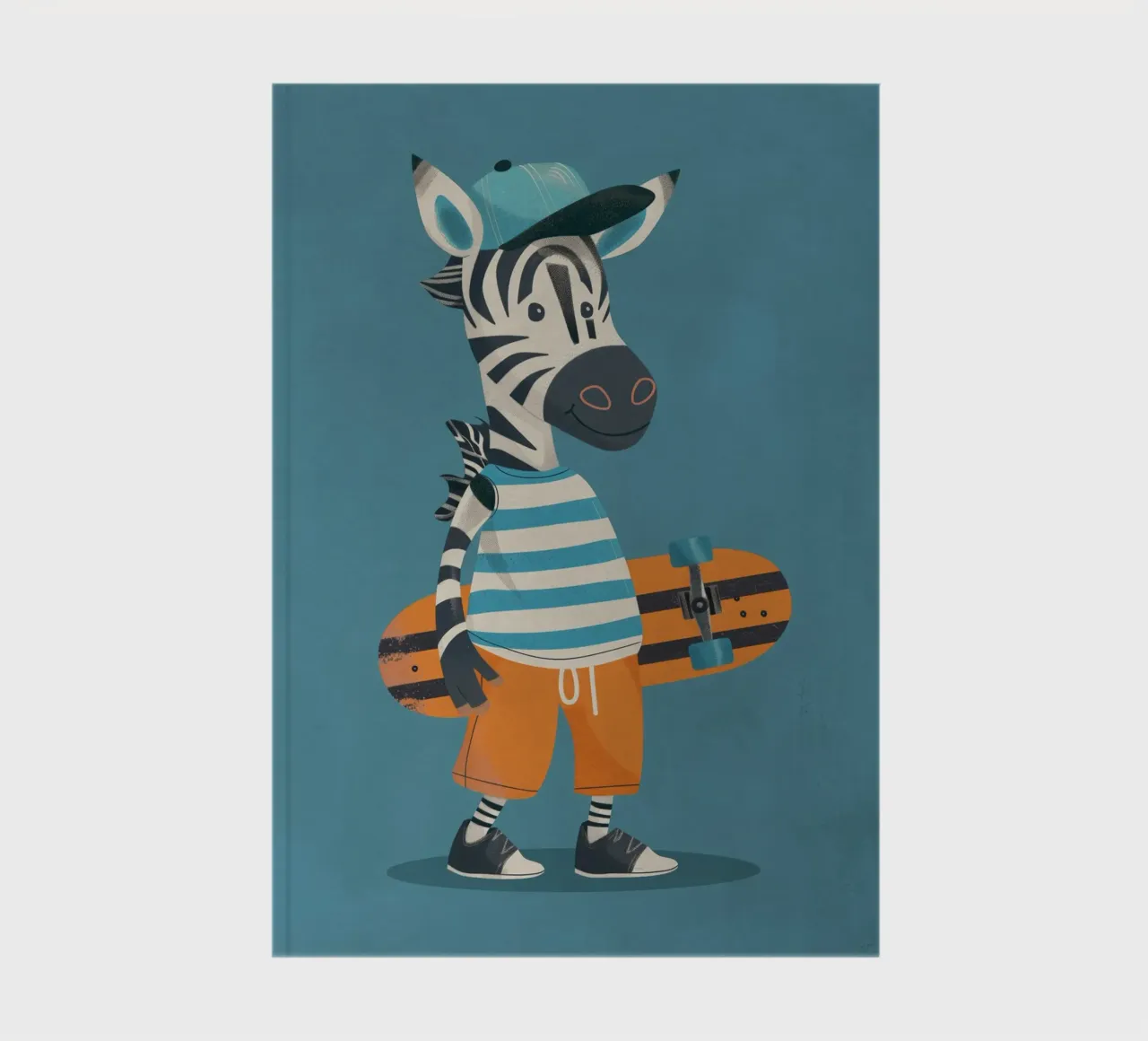 Boho Nursery 6 Zebra diario da Boho Print Collection