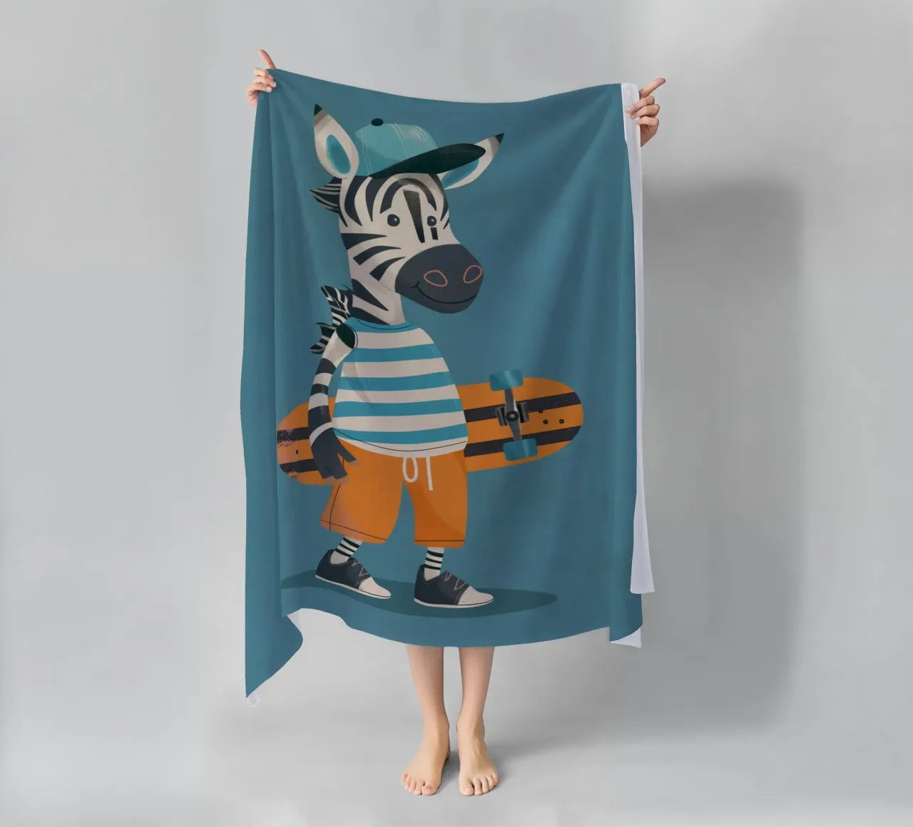 Boho Nursery 6 Zebra telo mare da Boho Print Collection