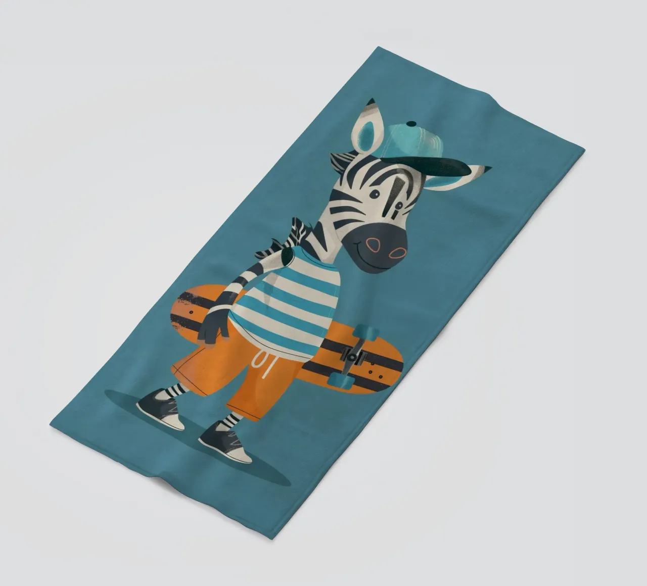 Boho Nursery 6 Zebra telo mare da Boho Print Collection