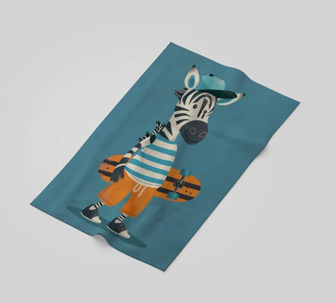 Boho Nursery 6 Zebra telo mare da Boho Print Collection