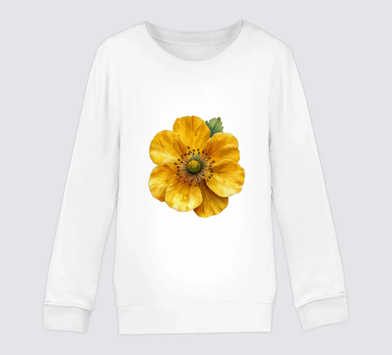 Globeflower 2 felpa bambino da Bold Blooms