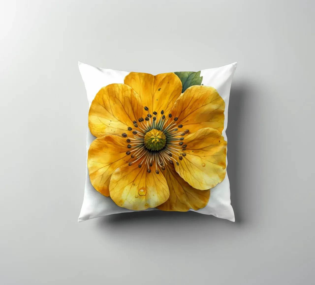 Globeflower 2 cuscino da Bold Blooms