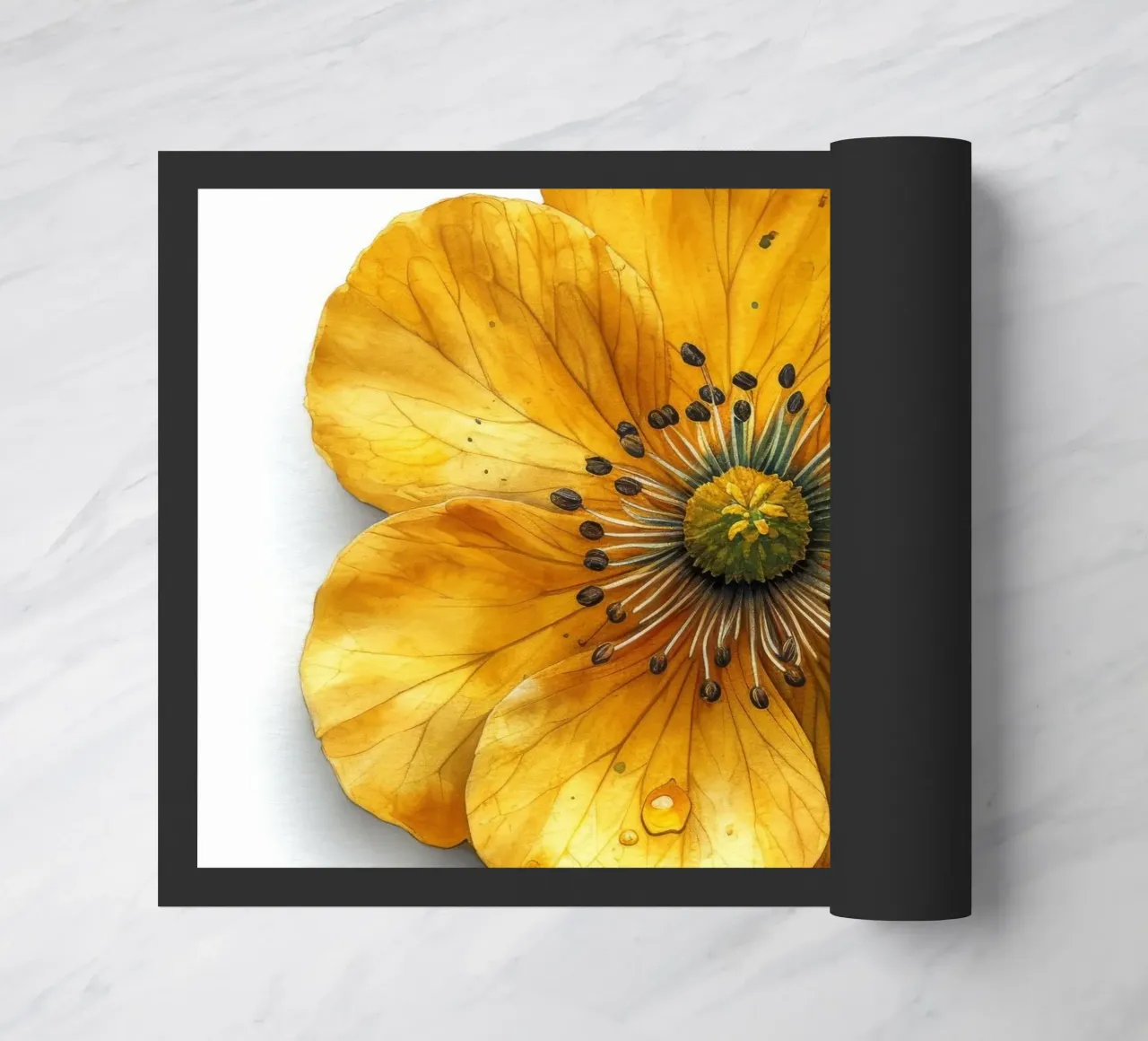 Globeflower 2 zerbino da Bold Blooms
