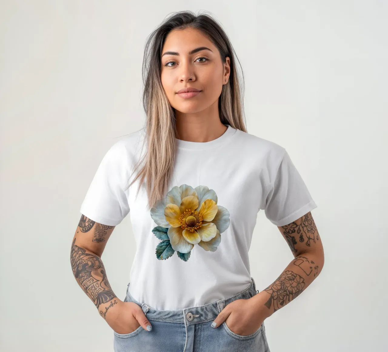 Globeflower 3 t-shirt da Bold Blooms