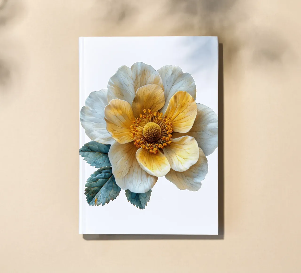 Globeflower 3 notebook by Bold Blooms
