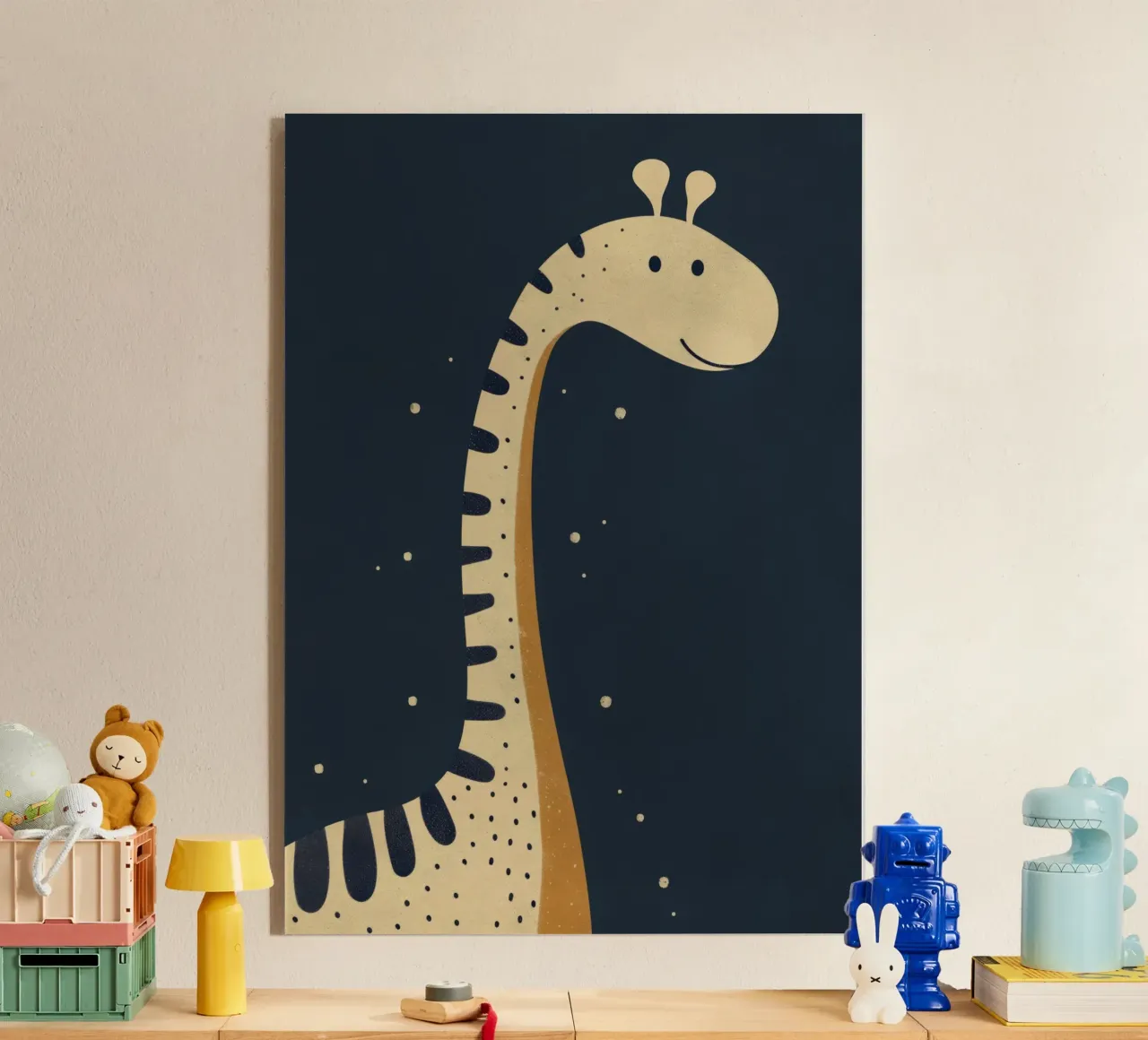 Boho Nursery 7 Dinosaur 1 plexiglass da Boho Print Collection