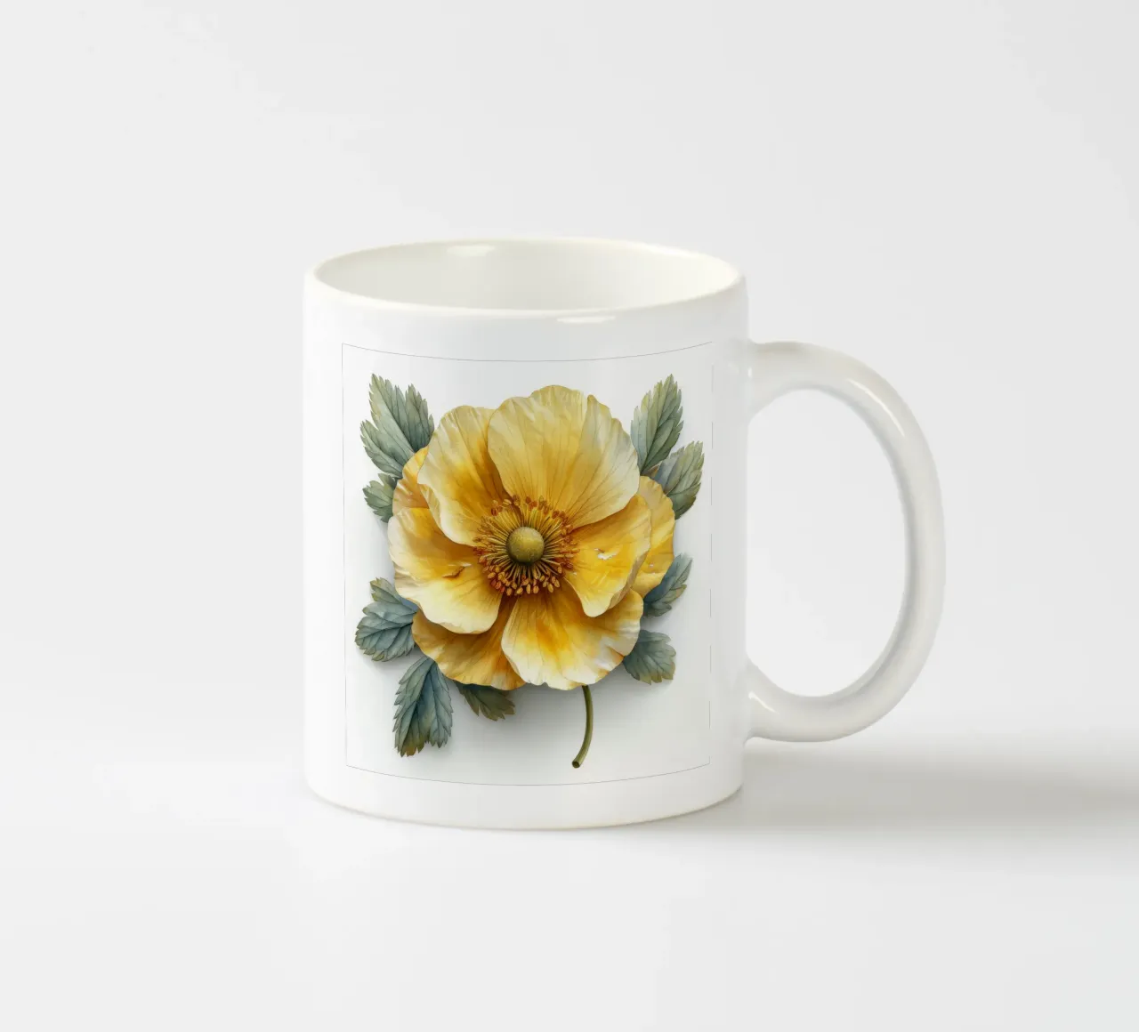 Globeflower 4 tazza in ceramica da Bold Blooms