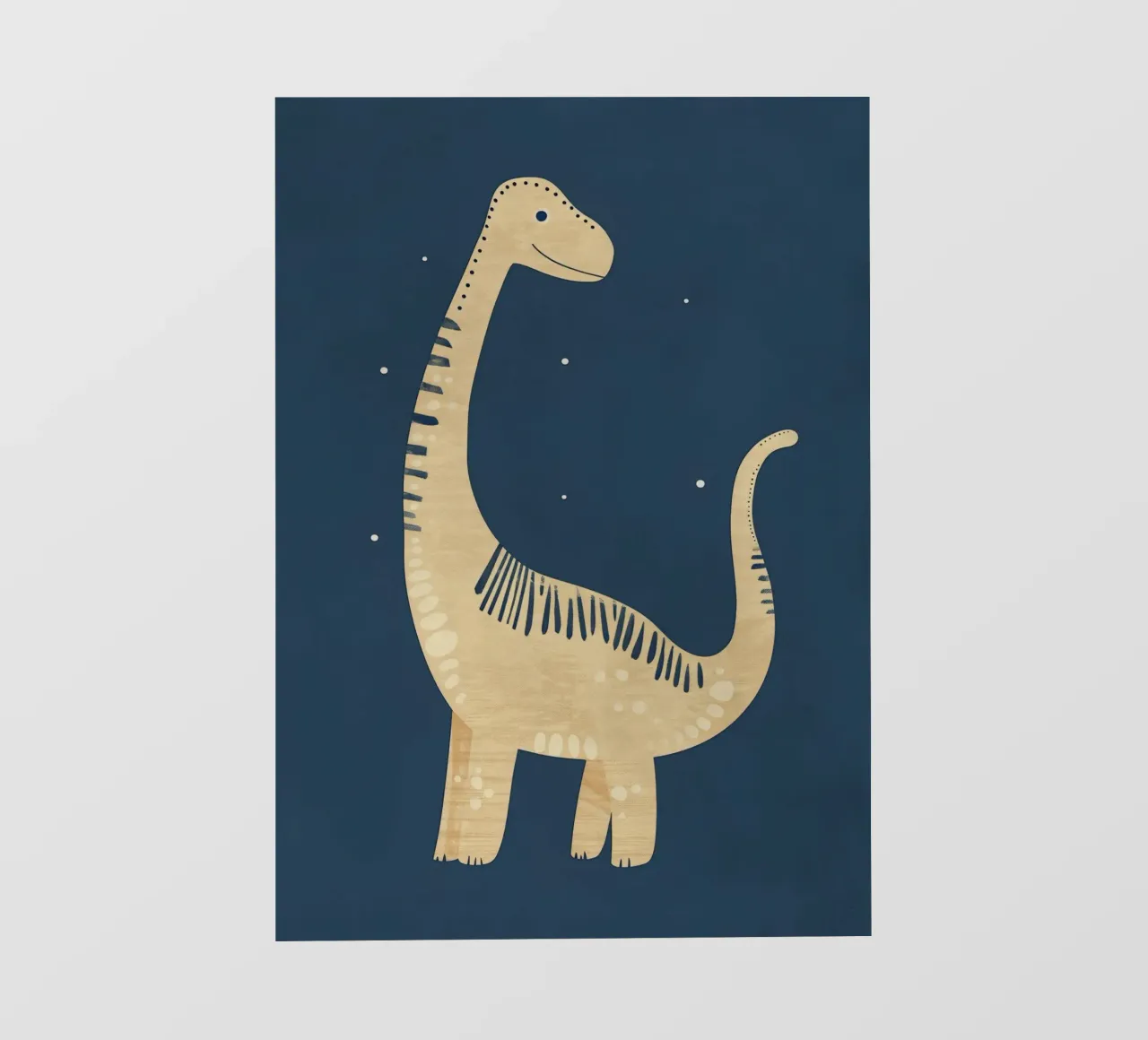 Boho Nursery 7 Dinosaur 2 pellicola backlit da Boho Print Collection