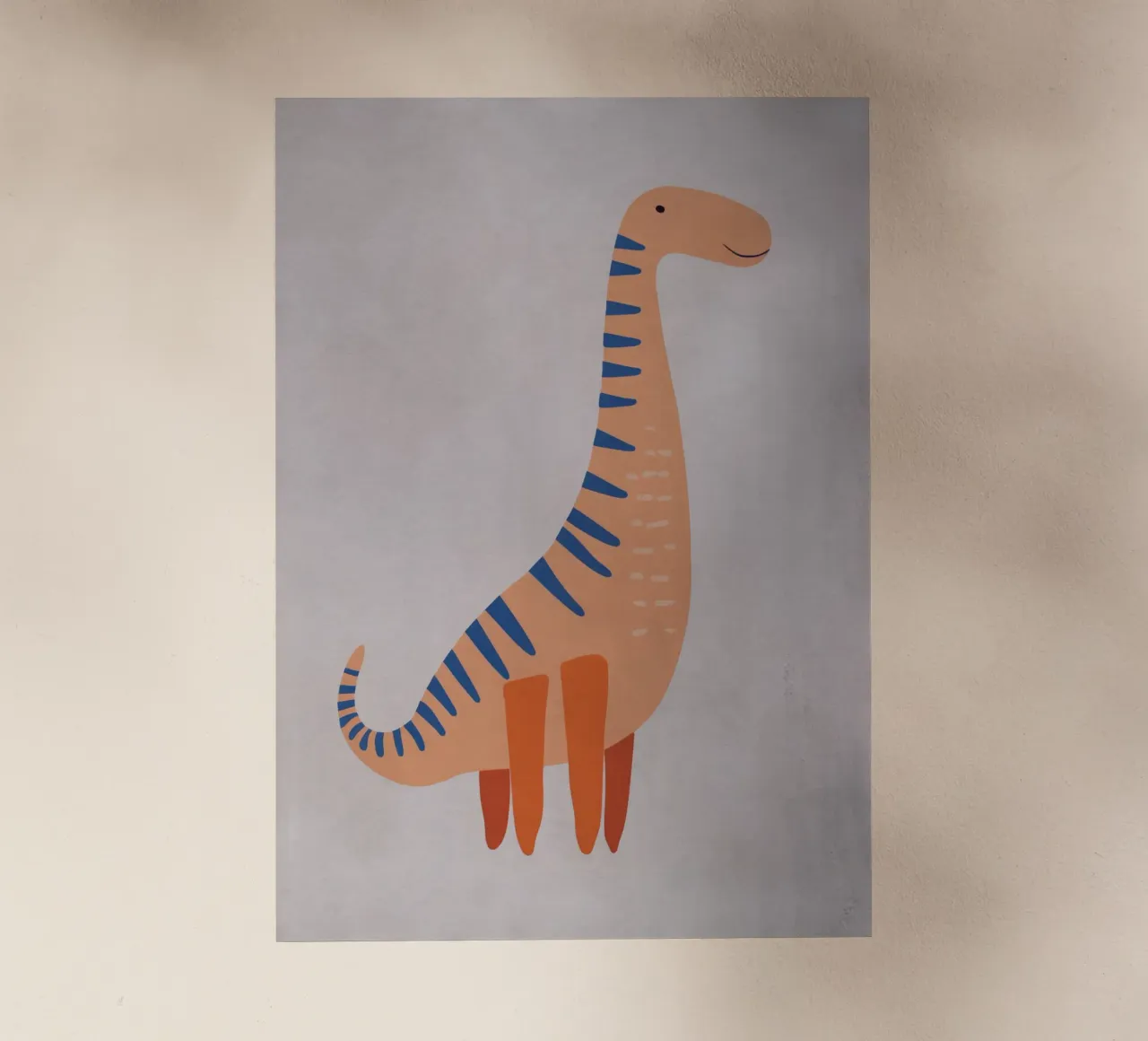 Boho Nursery 7 Dinosaur 3 pellicola backlit da Boho Print Collection