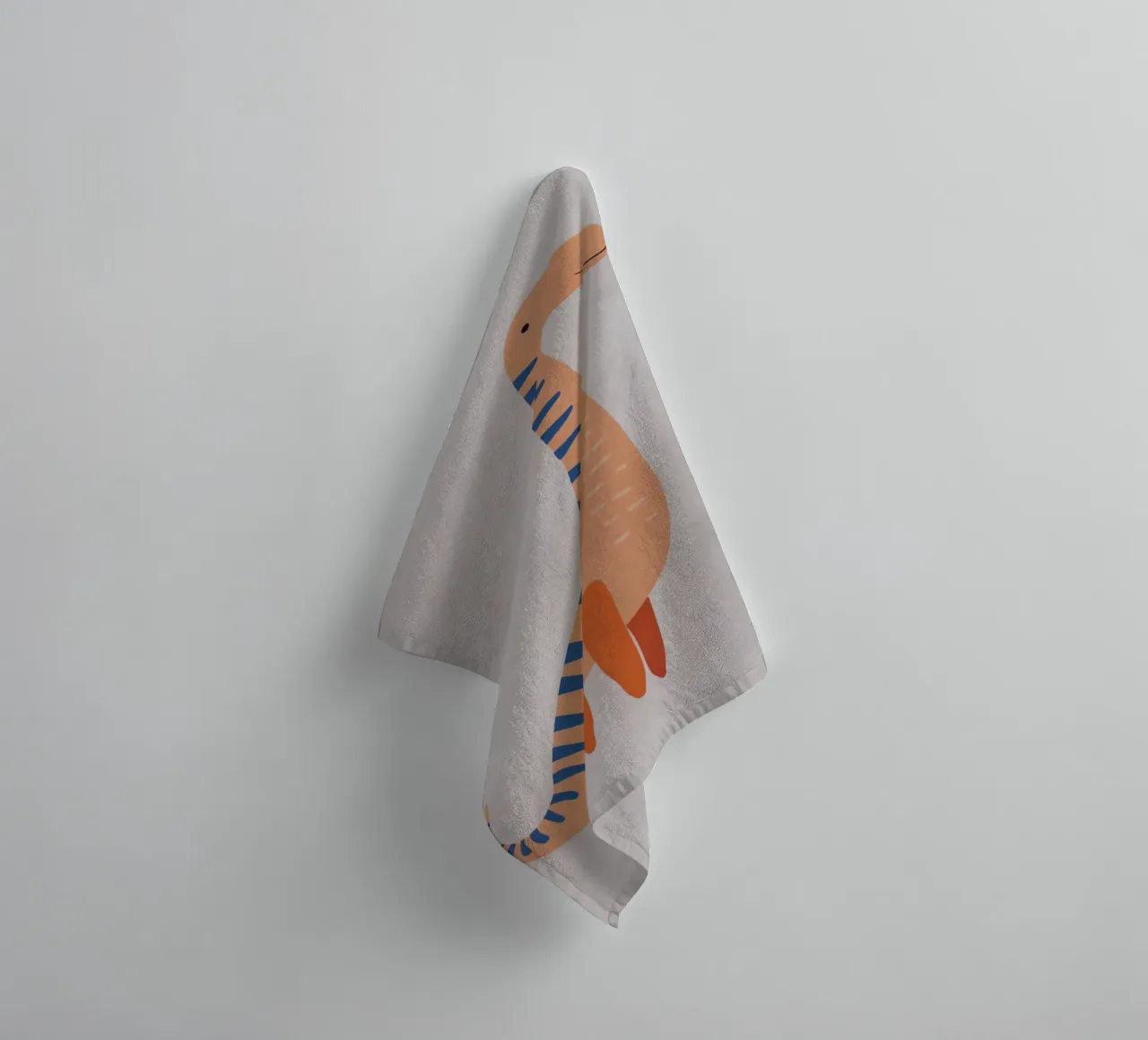 Boho Nursery 7 Dinosaur 3 asciugamano da bagno da Boho Print Collection