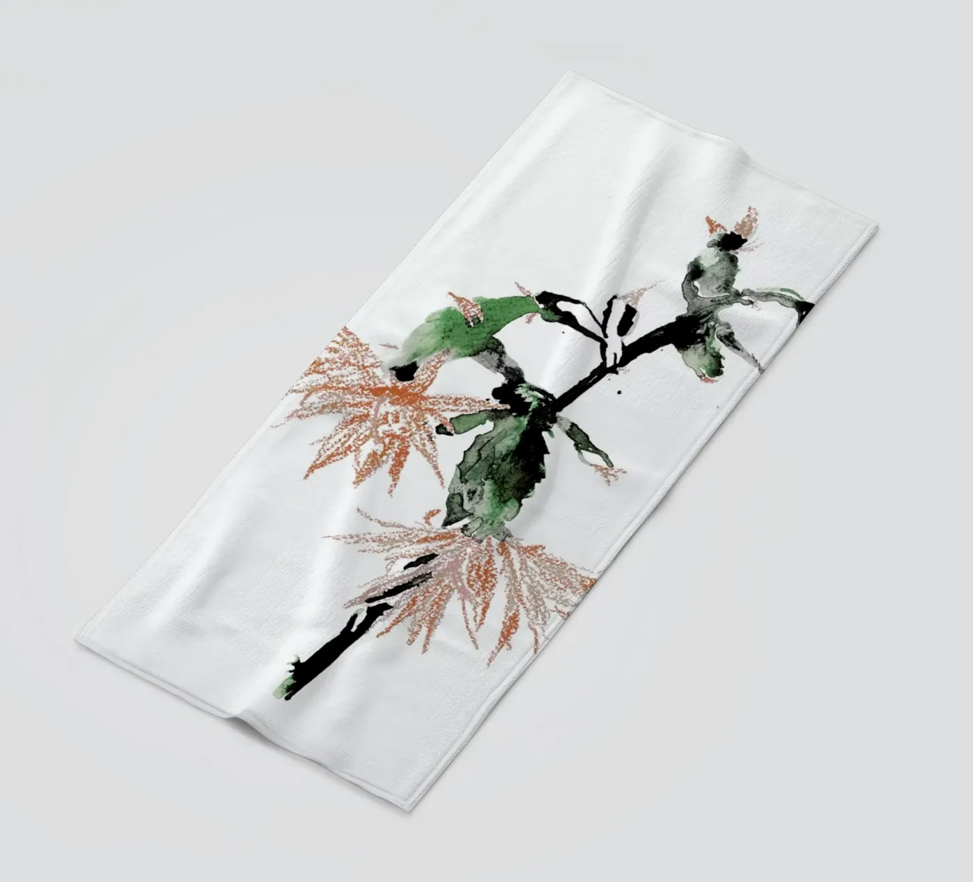 Cactus strandhanddoek van Céleste Hollak