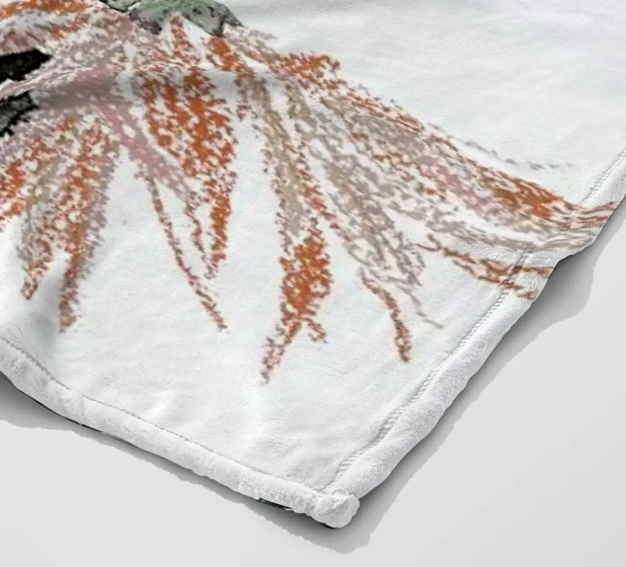 Cactus fleecedeken van Céleste Hollak