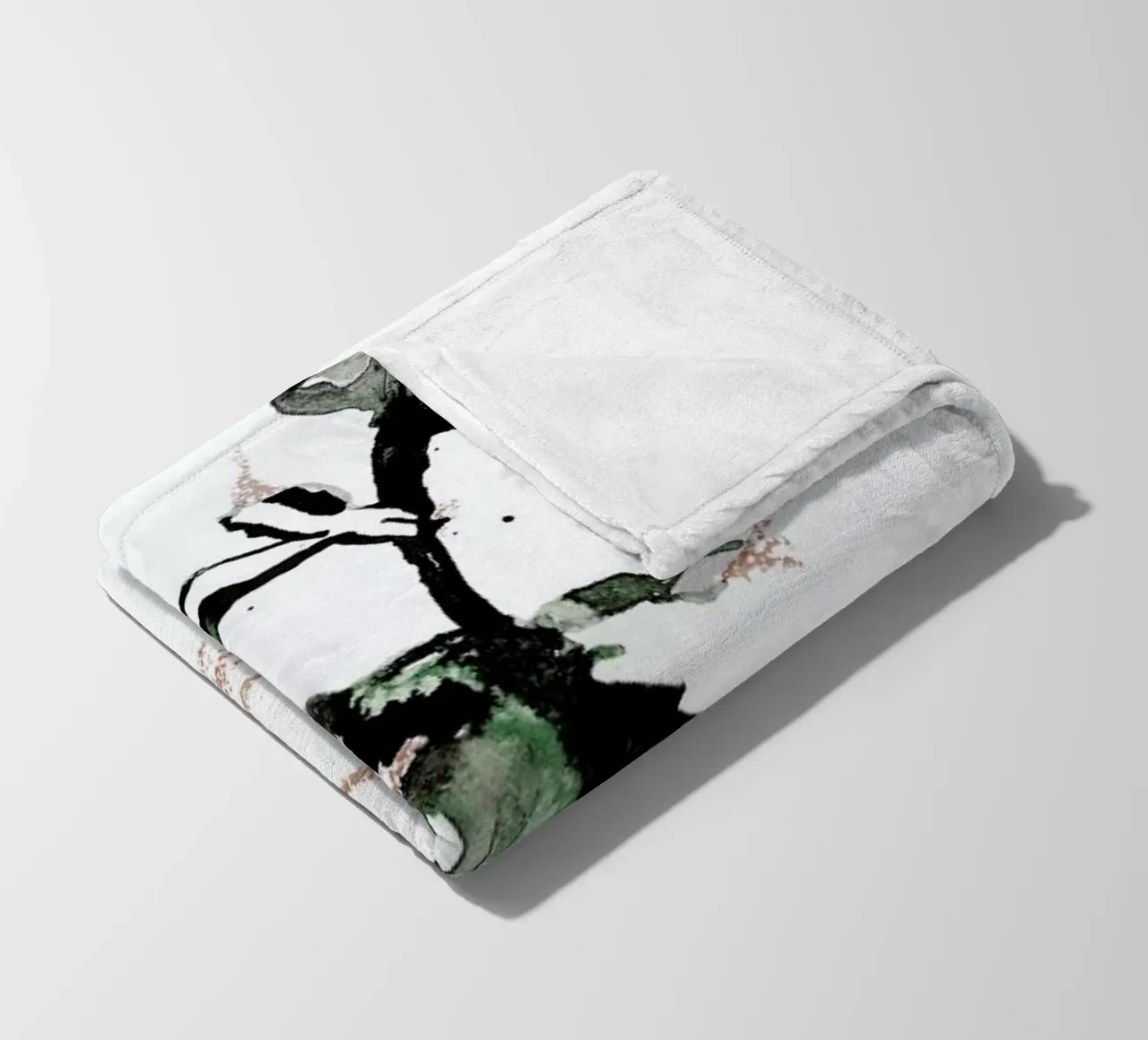 Cactus fleecedeken van Céleste Hollak