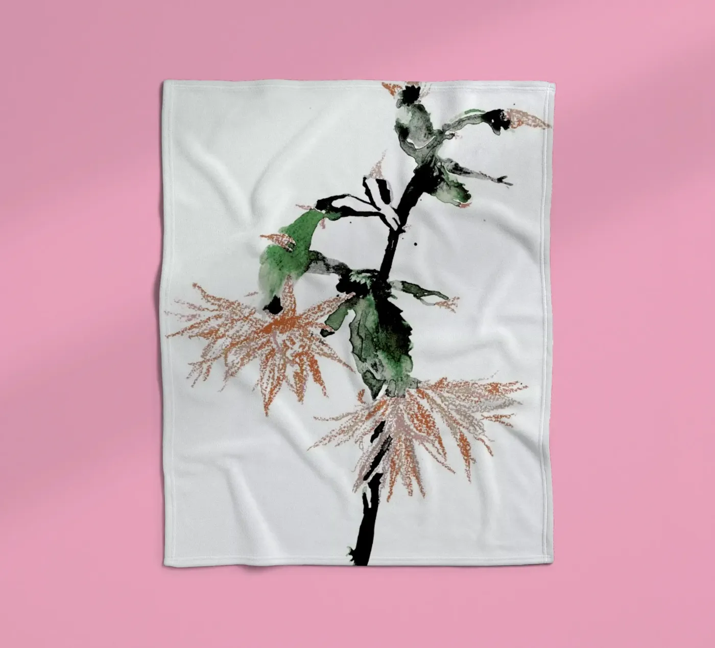 Cactus Fleecedecke von Céleste Hollak