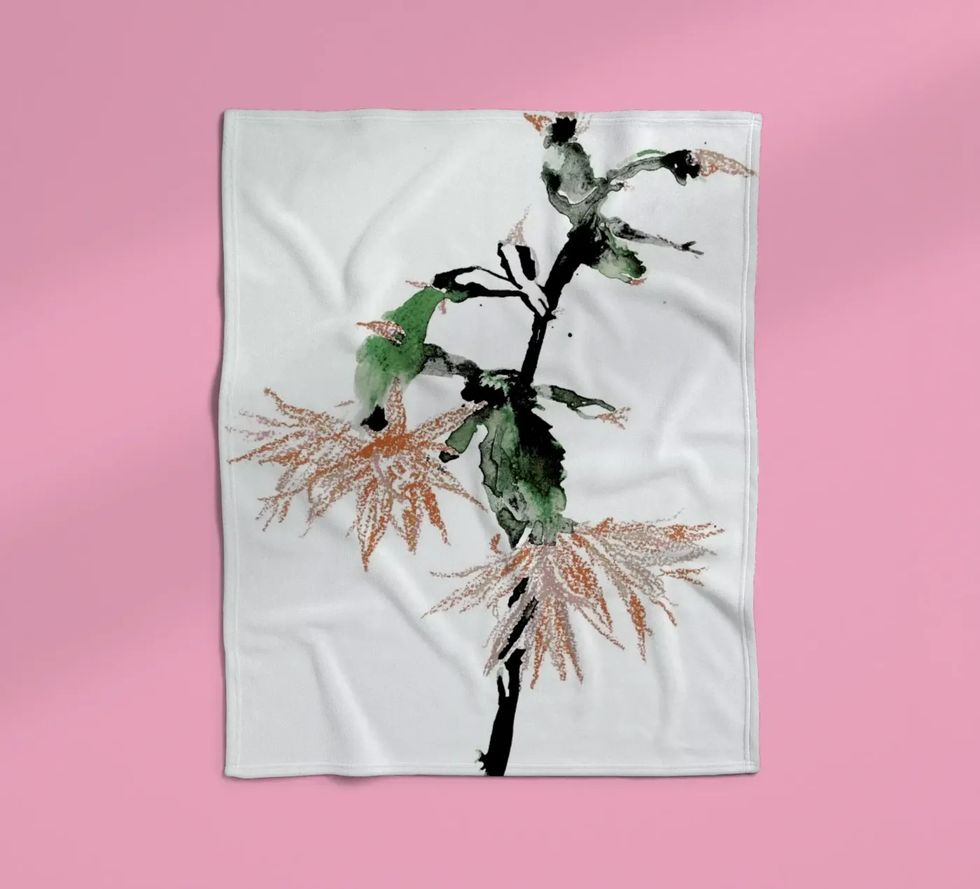 Cactus Fleecedecke von Céleste Hollak