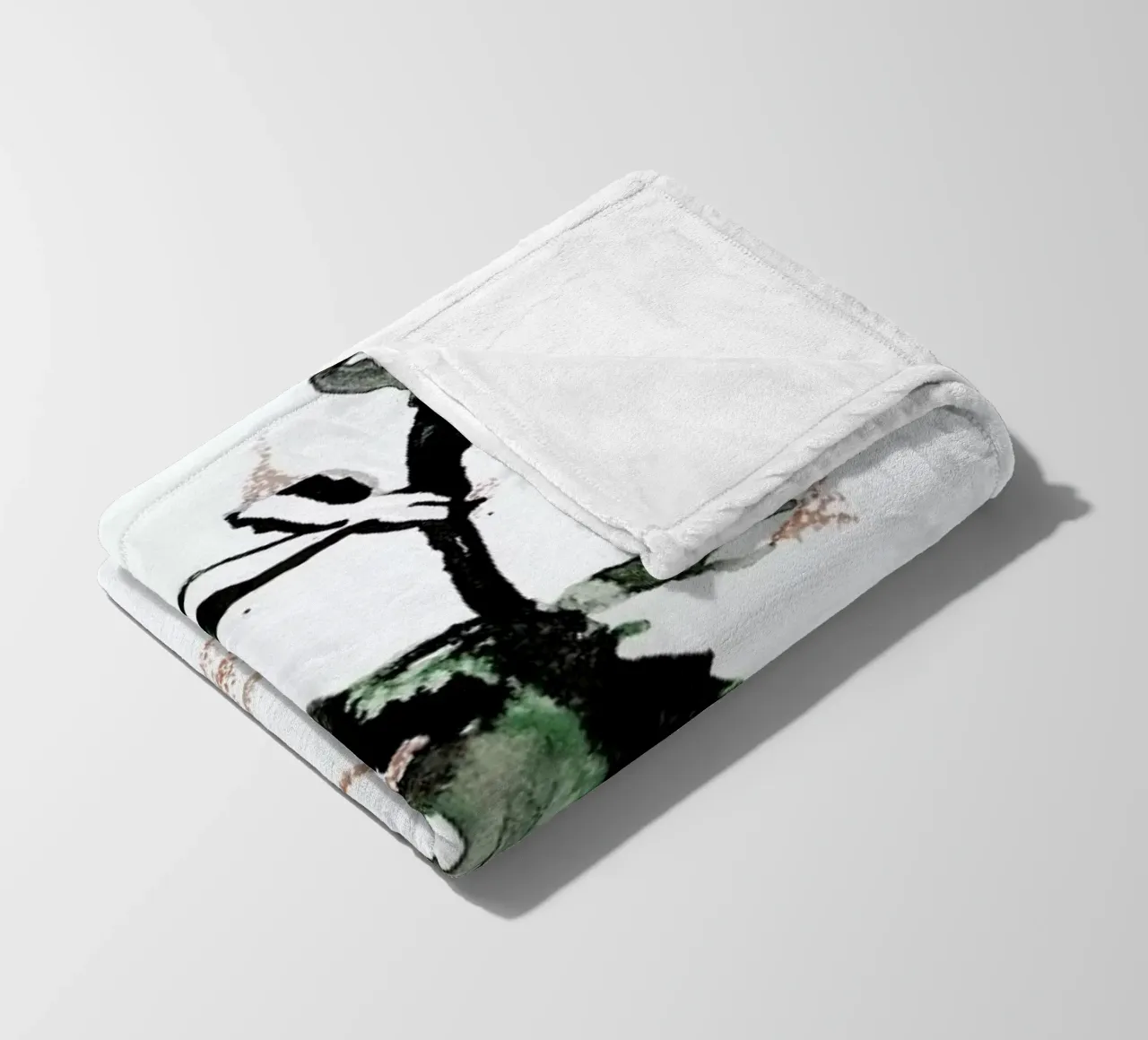 Cactus fleecedeken van Céleste Hollak