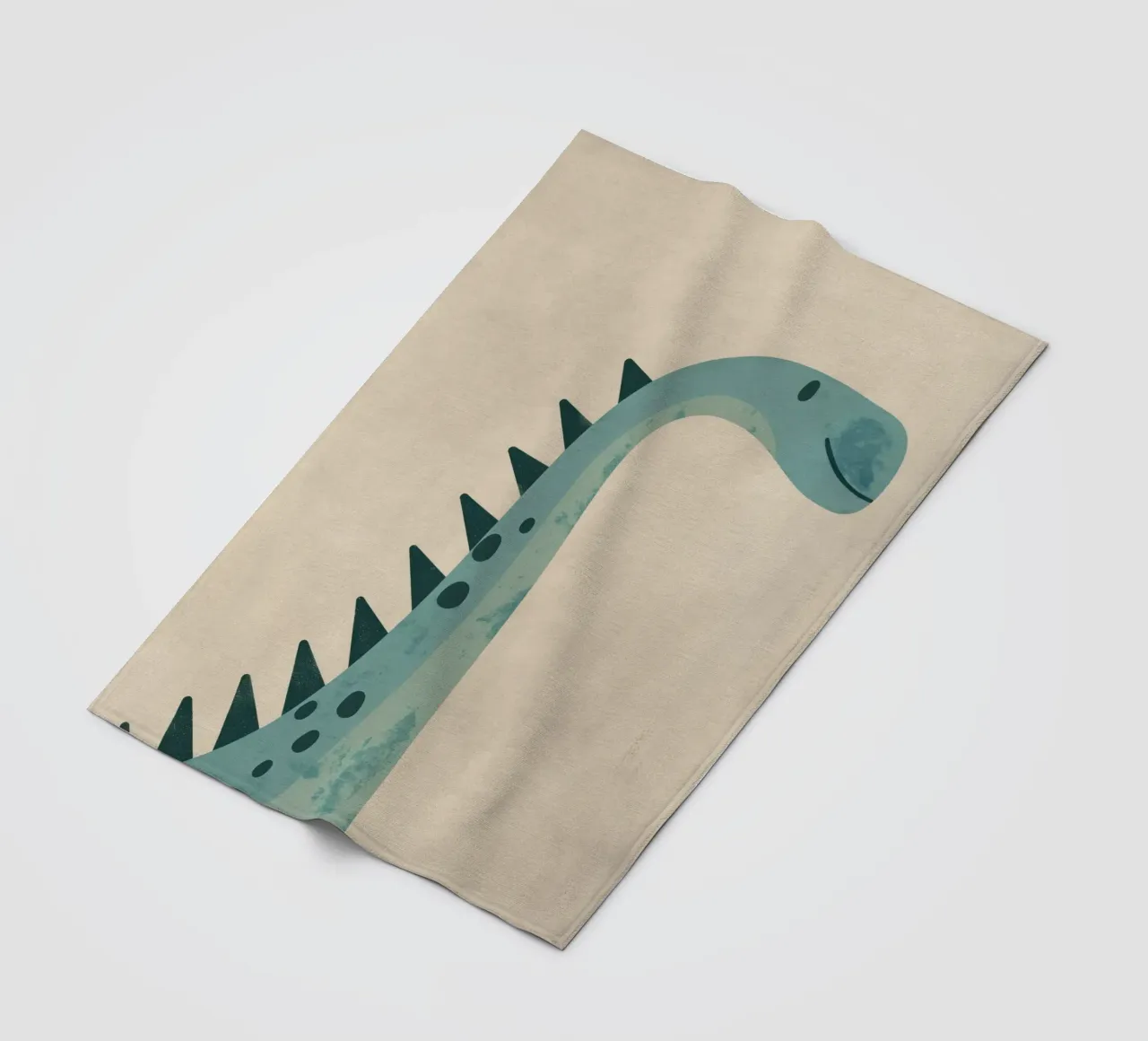 Boho Nursery 7 Dinosaur 4 coperta in pile da Boho Print Collection
